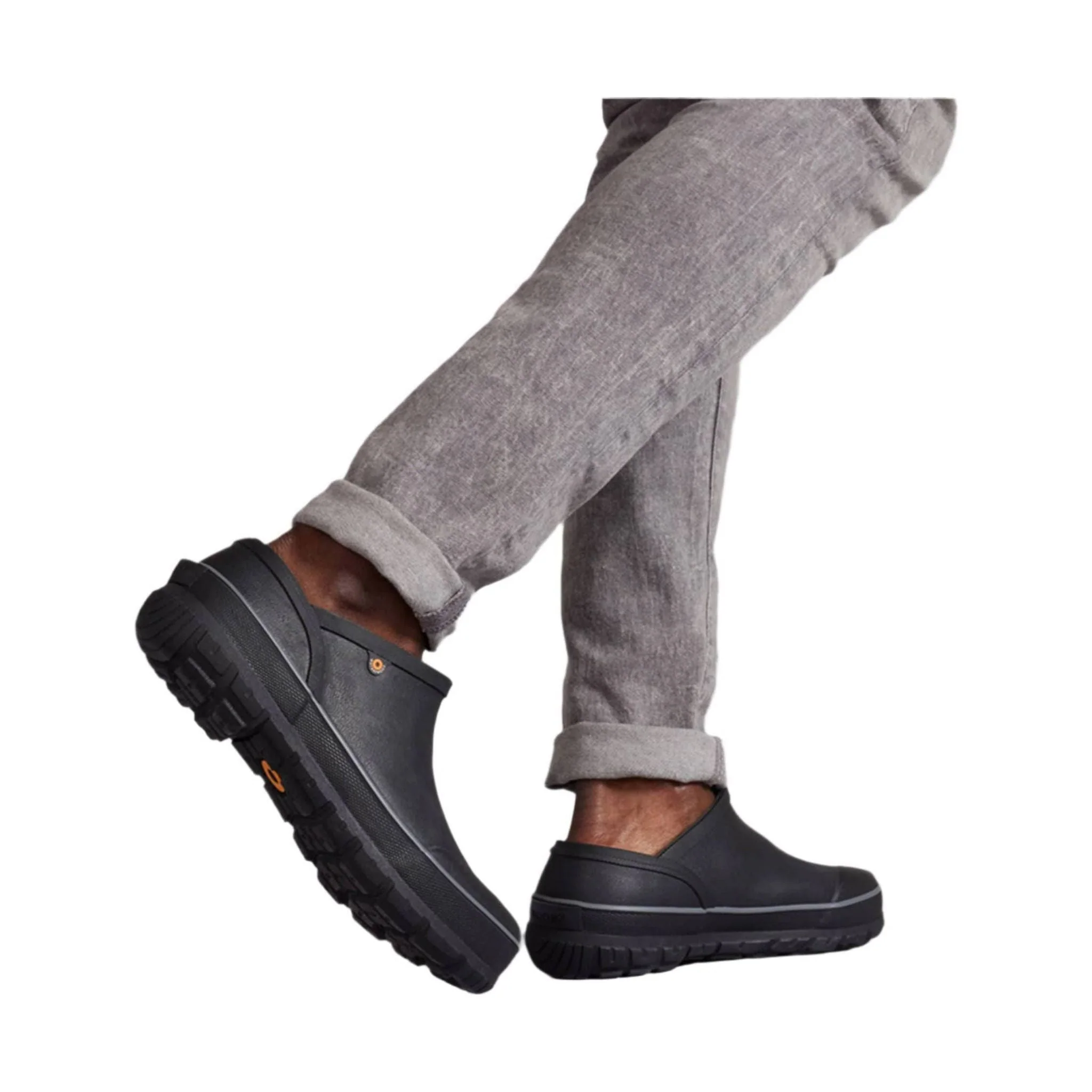 Bogs Men's Digger Clog - Black - Image 5