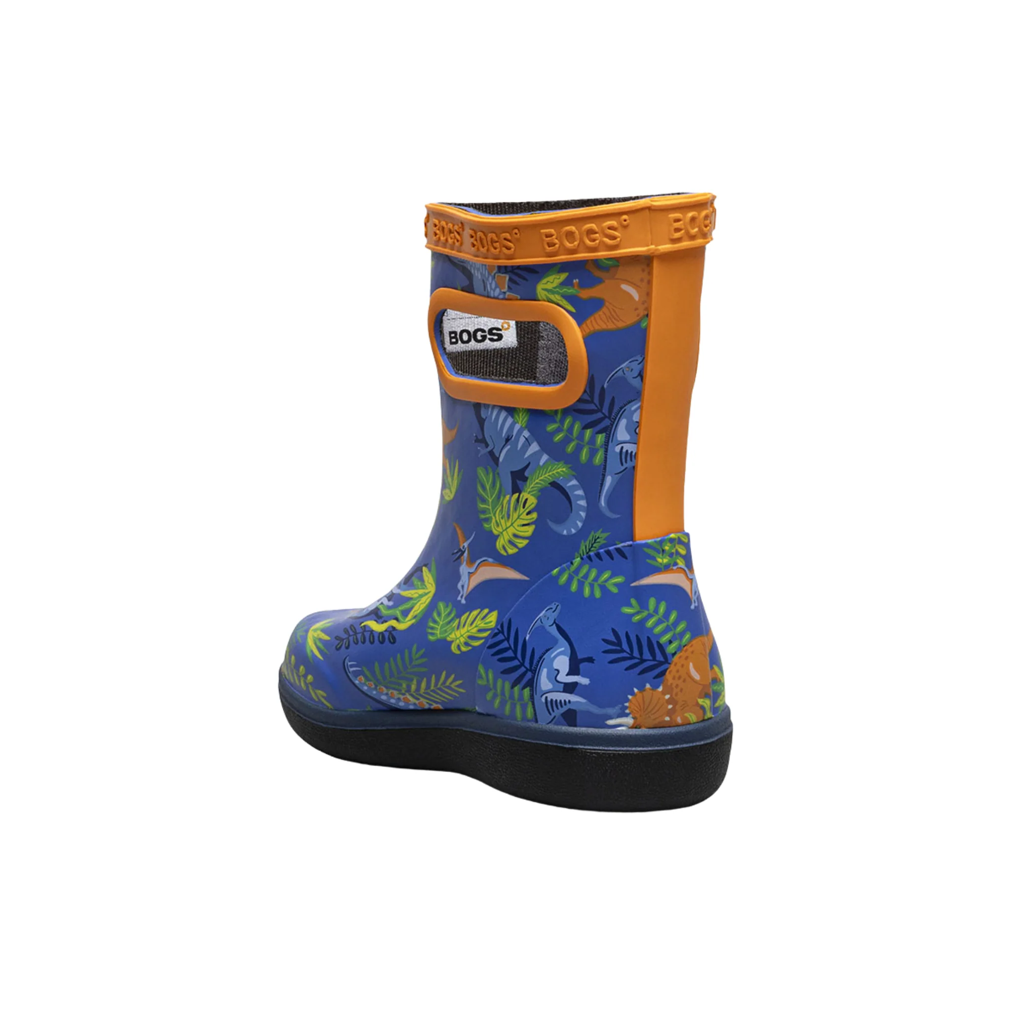 Bogs Toddlers' Skipper II Dinosaur Jungle Rain Boots - Blue Multi - Image 2