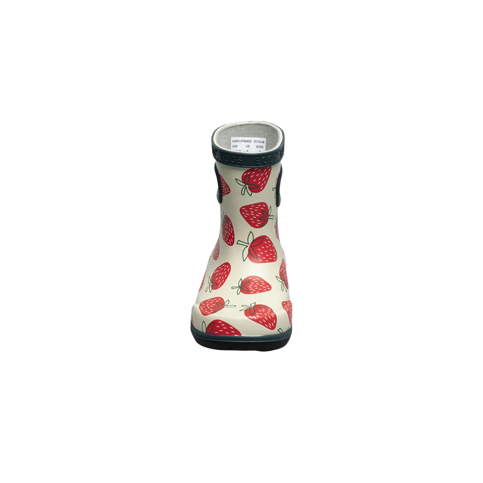 Bogs Toddlers' Skipper II Strawberries Rain Boots - Moss Multi - Image 2