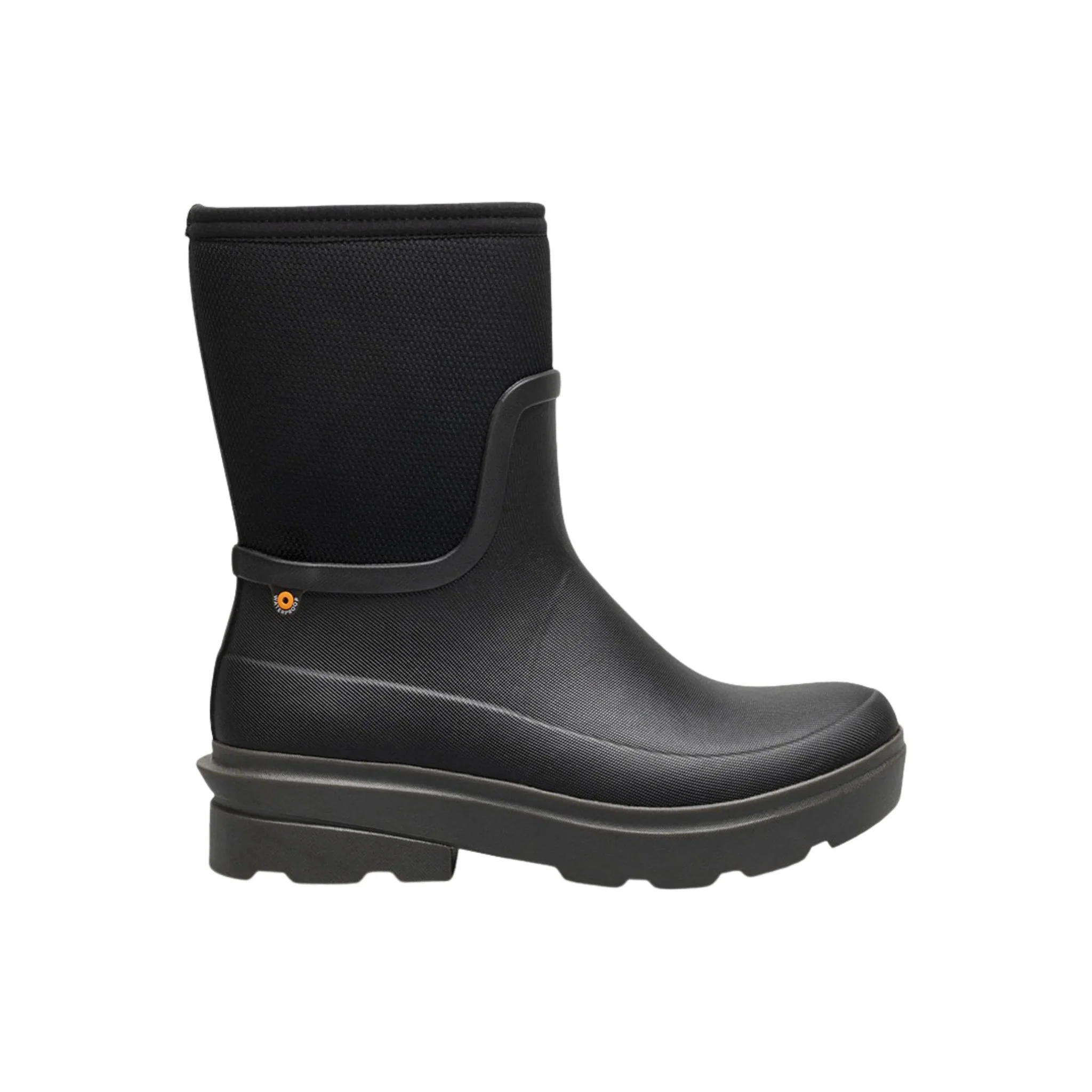 Bogs Women's Hazel Mid Zip Rain Boots - Black