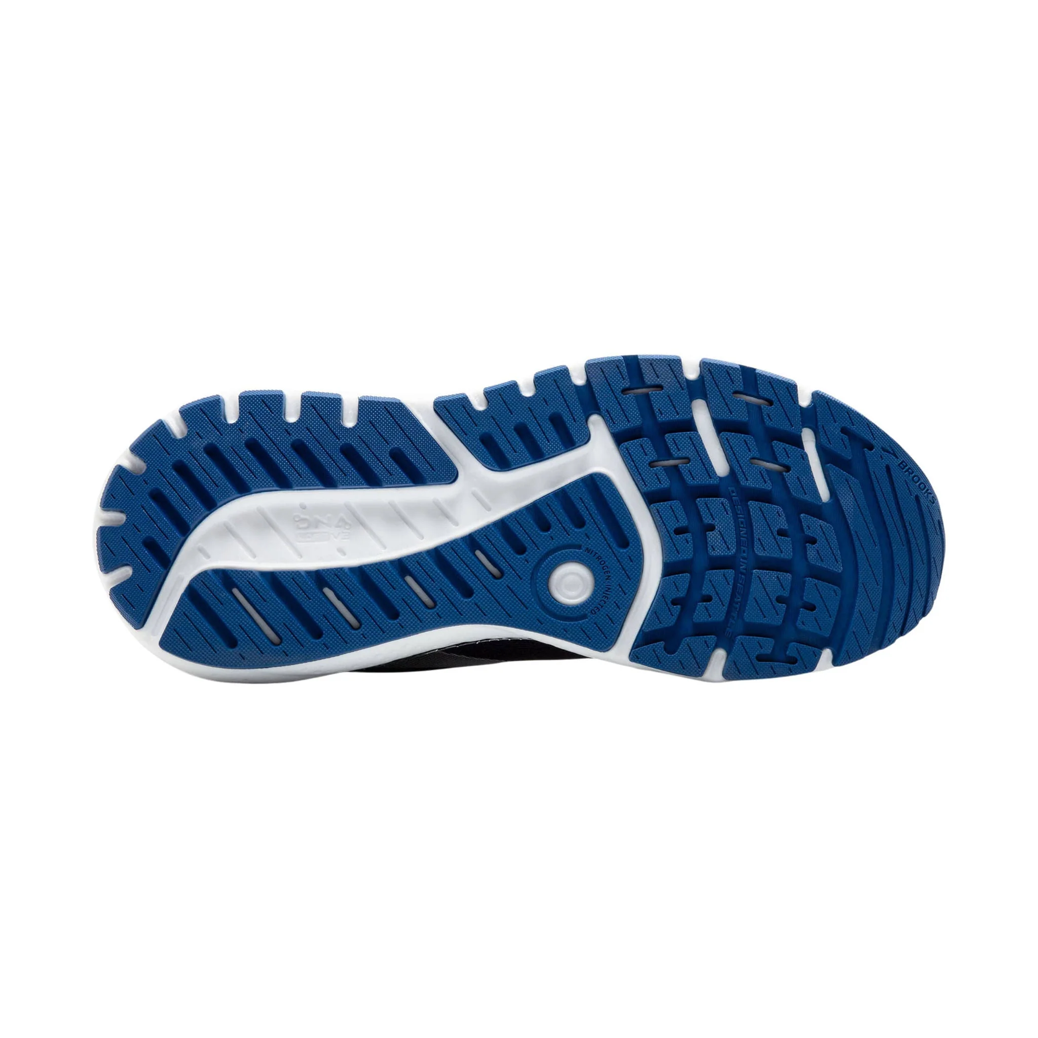 Brooks Men's Beast GTS 24 Road Running Shoes - Peacoat/True Navy/White - Image 4