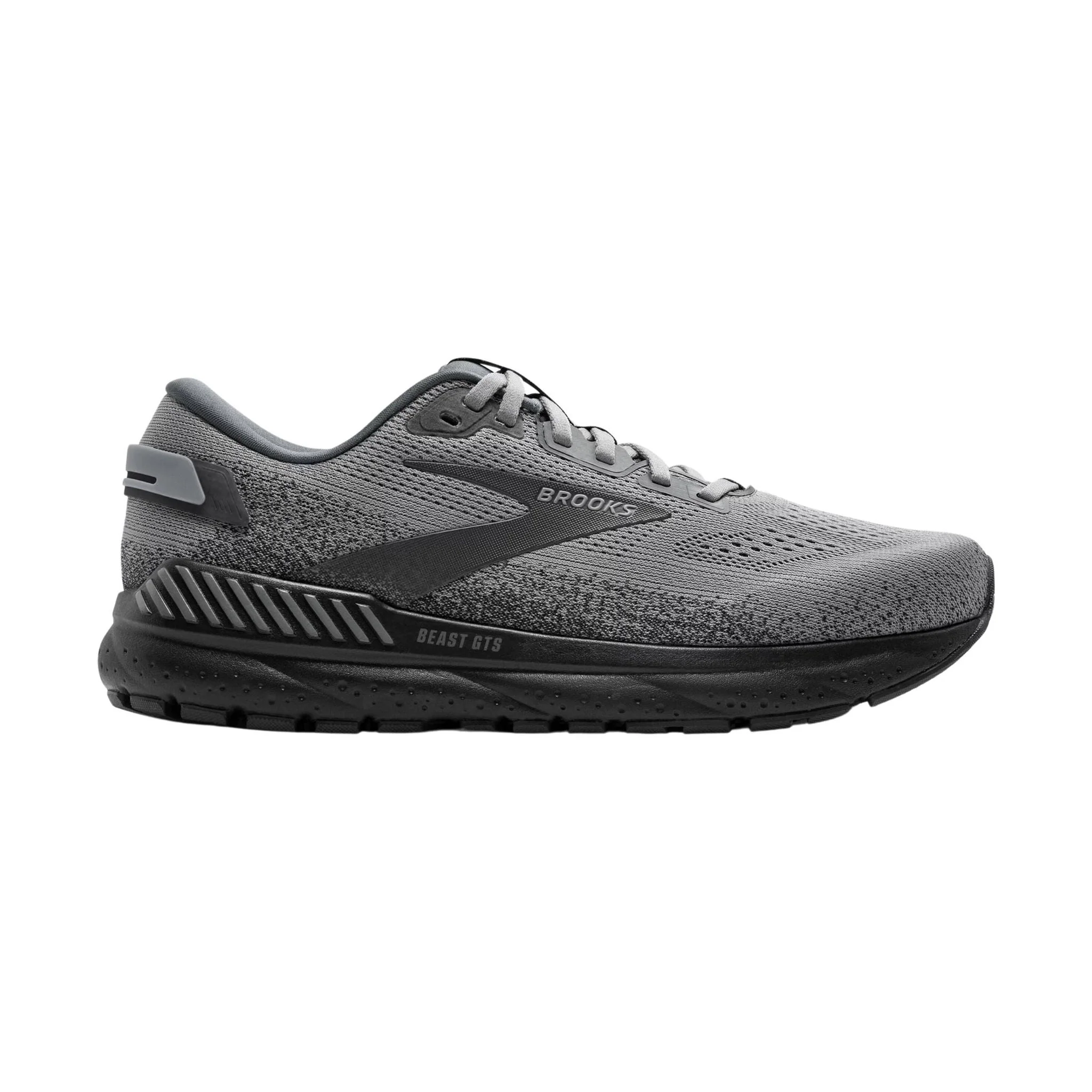 Brooks Men's Beast GTS 24 Road Running Shoes - Primer Grey/Ebony