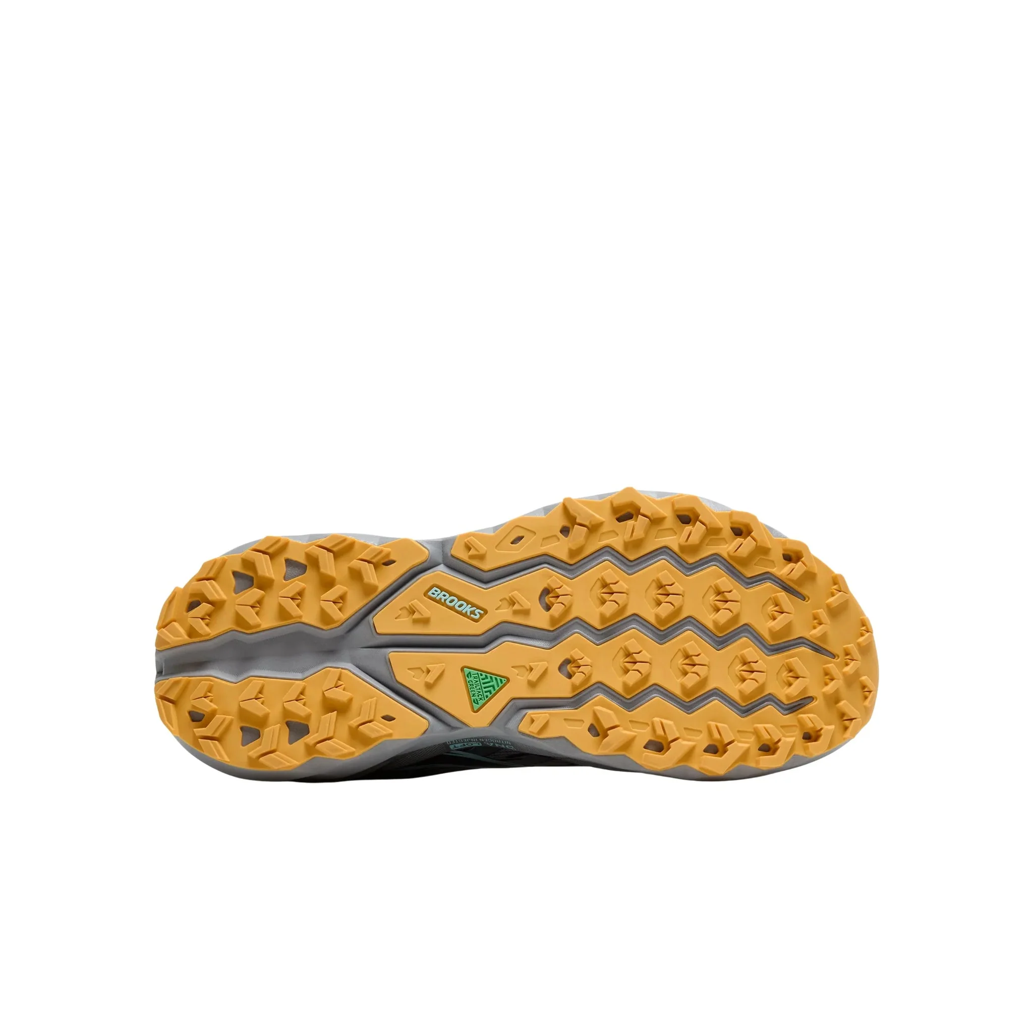 Brooks Men's Cascadia 19 Trail Running Shoes - Alloy/Ebony/Orange - Image 5