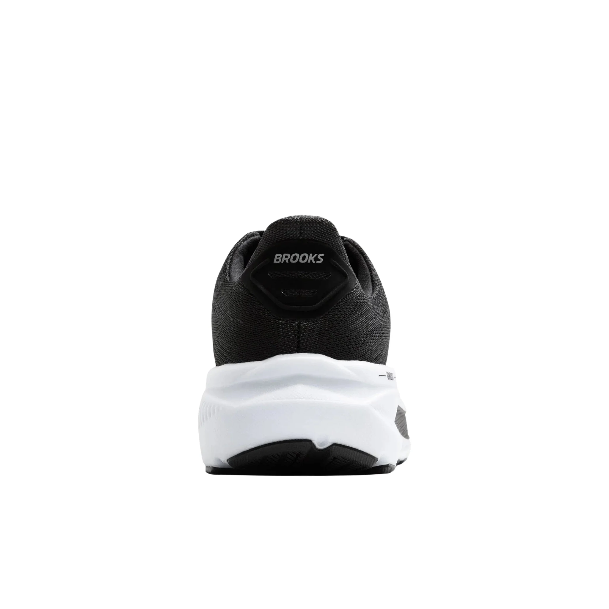 Brooks Men's Ghost 17 Running Shoes - Black/Grey/White - Image 3