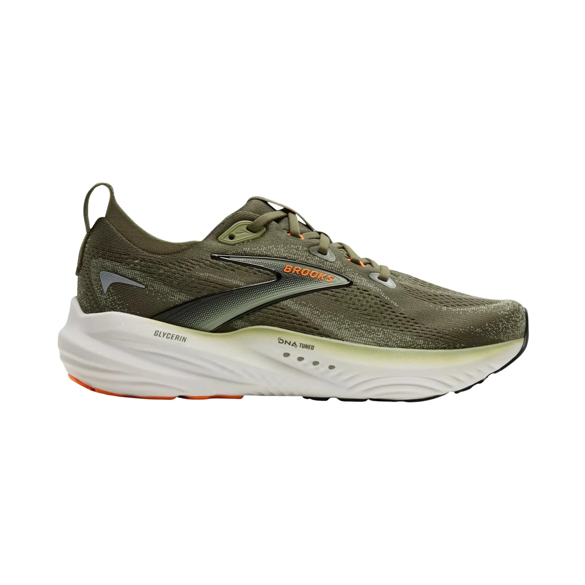 Brooks Men's Glycerin 22 Road Running Shoes - Dusty Olive