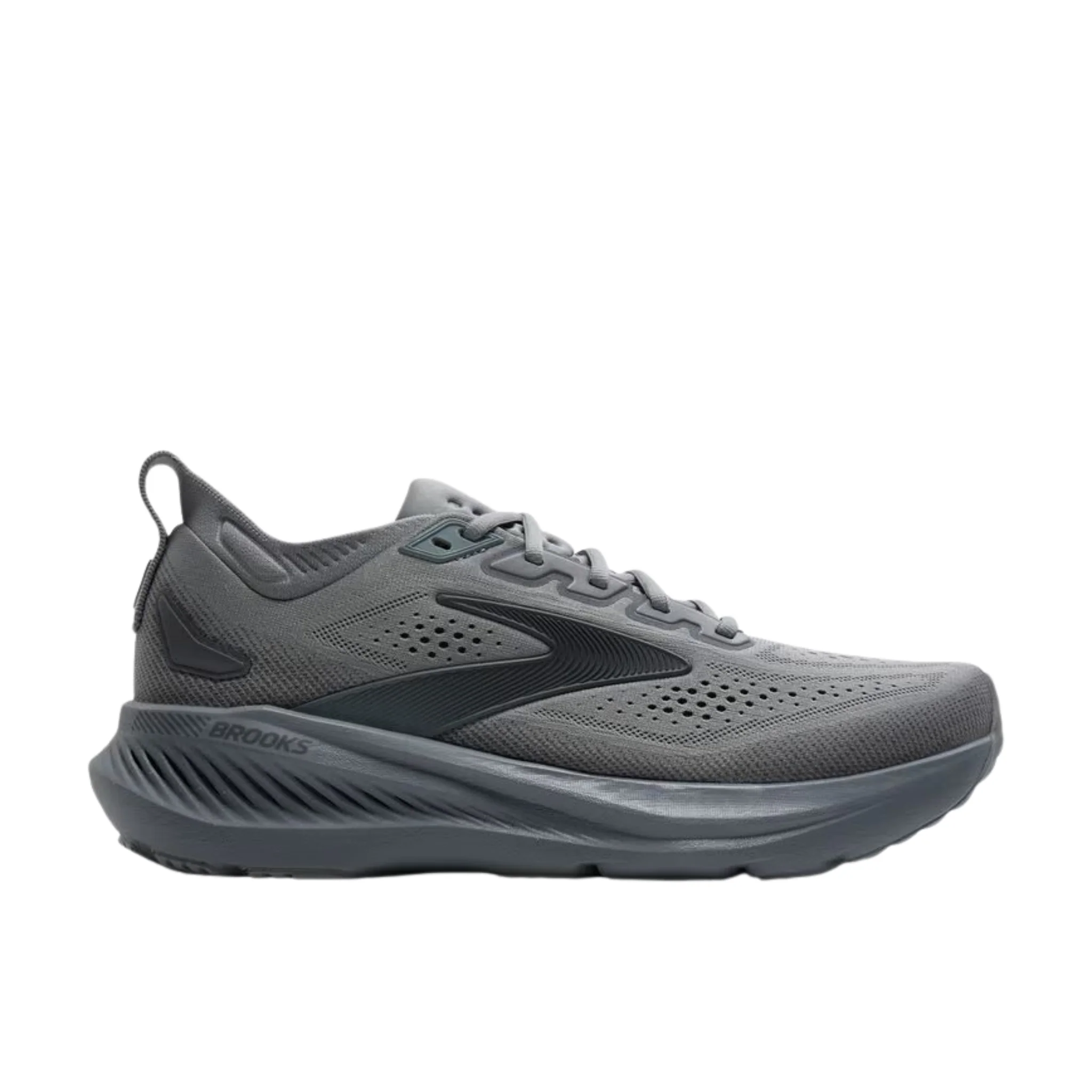 Brooks Men's Glycerin GTS 23 Shoes - Grey/Blackened Pearl/Black