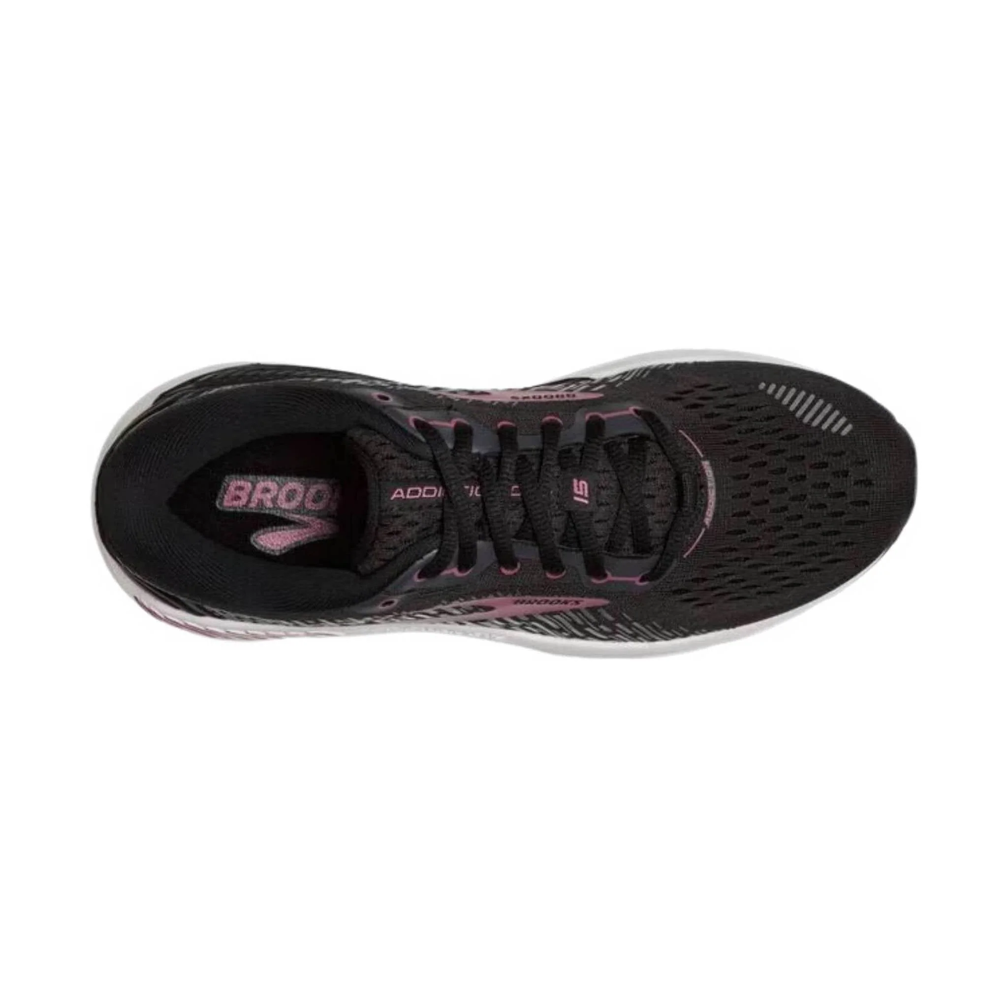 Brooks Women's Addiction GTS 15 Running Shoe - Black/Ebony/Mauvewood - Image 3