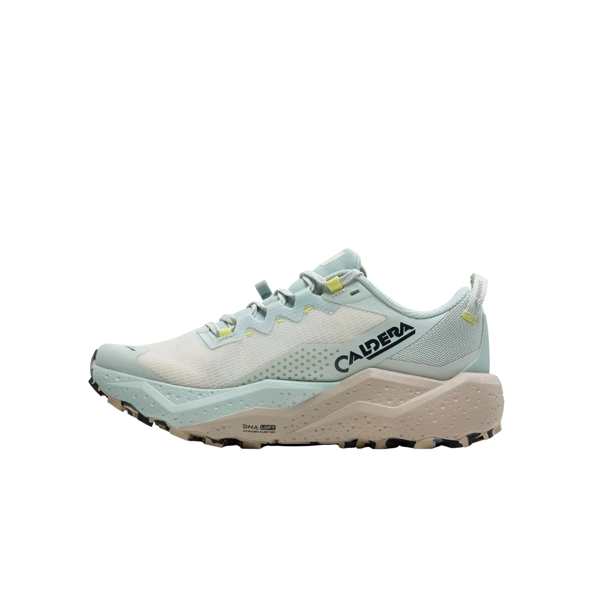 Brooks Women's Caldera 8 Trail Running Shoes - Misty Blue/Coconut/Chateau - Image 2