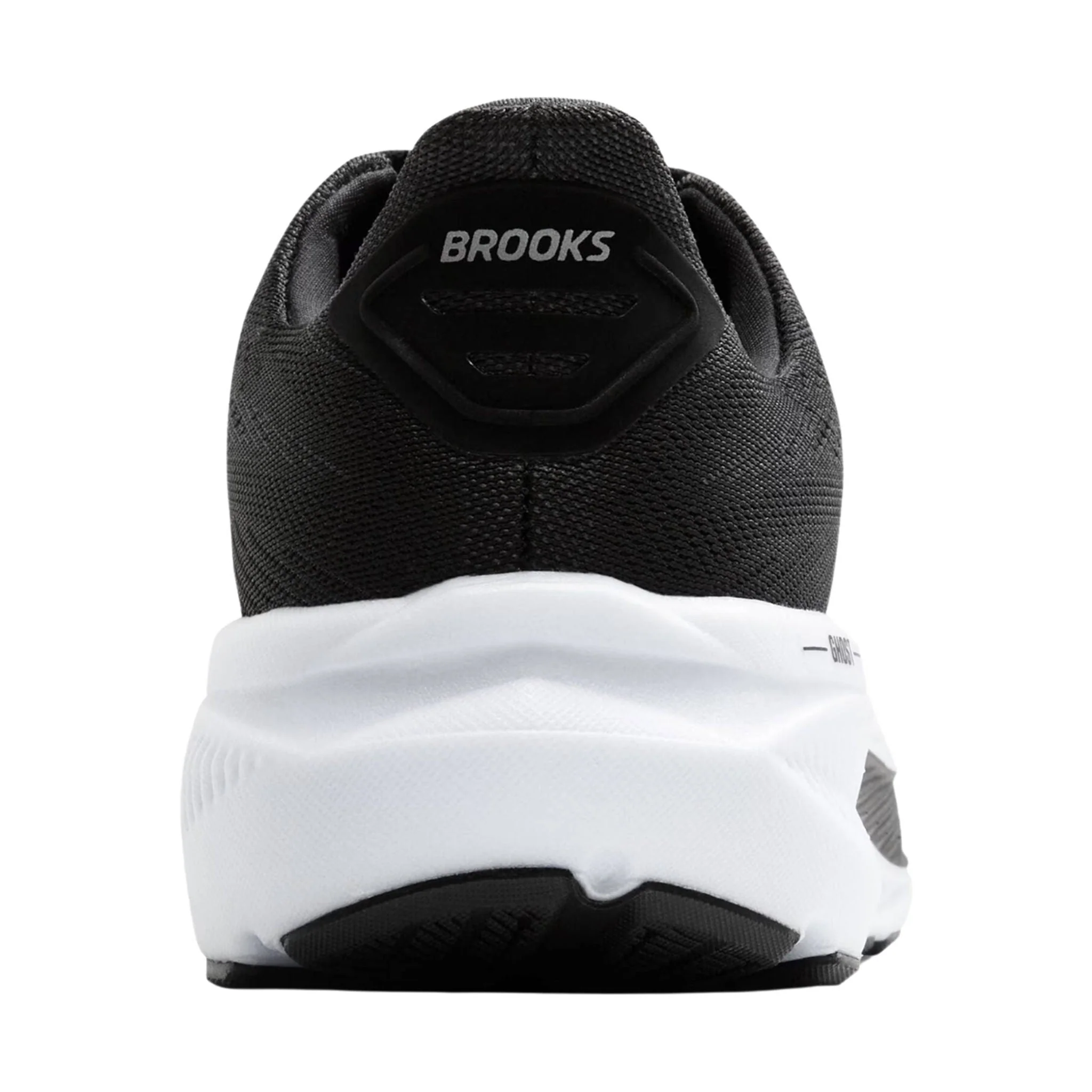 Brooks Women's Ghost 17 Road Running Shoes - Black/Grey/White - Image 3