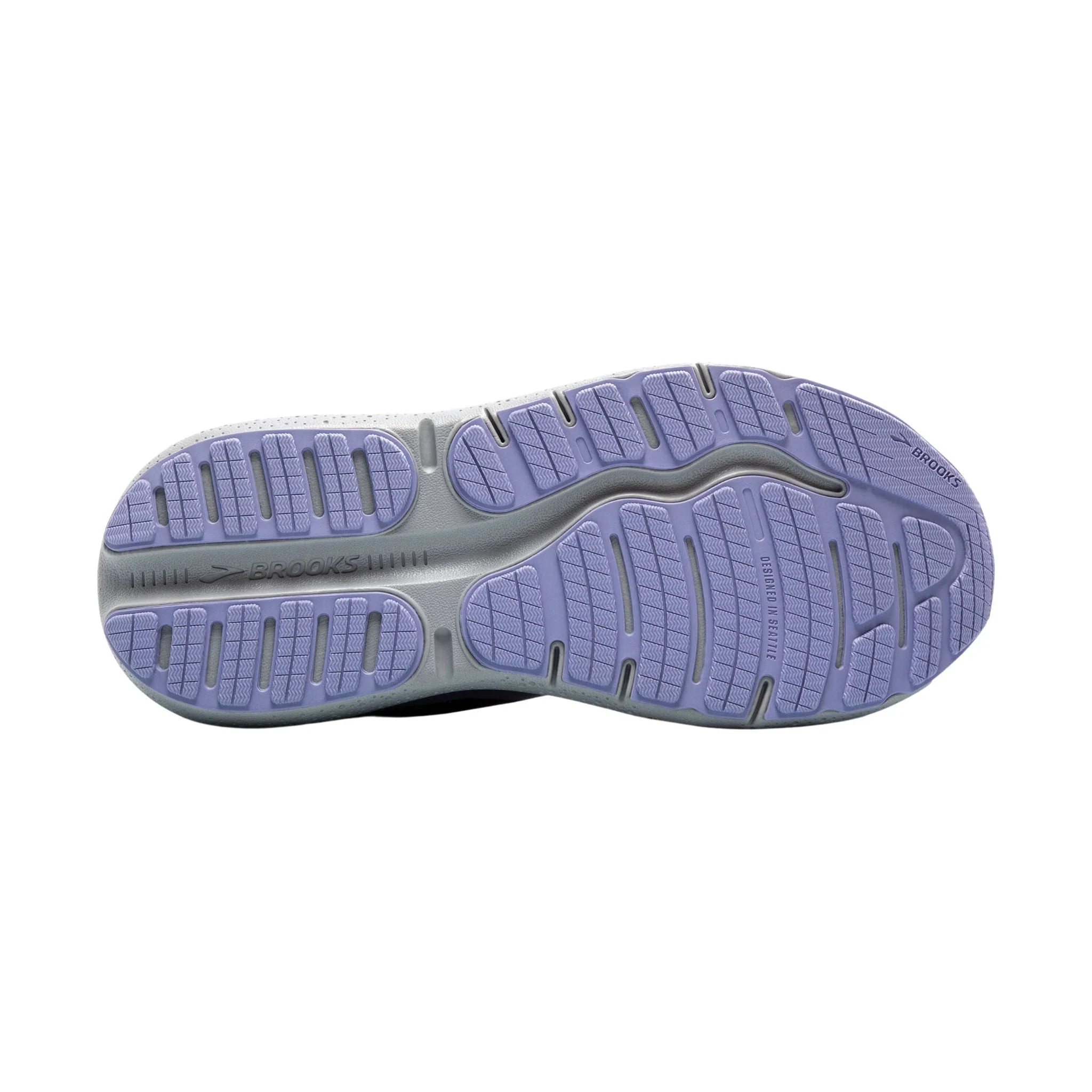 Brooks Women's Ghost Max 2 Road Running Shoes - Ebony/Sweet Lavender/Alloy - Image 4