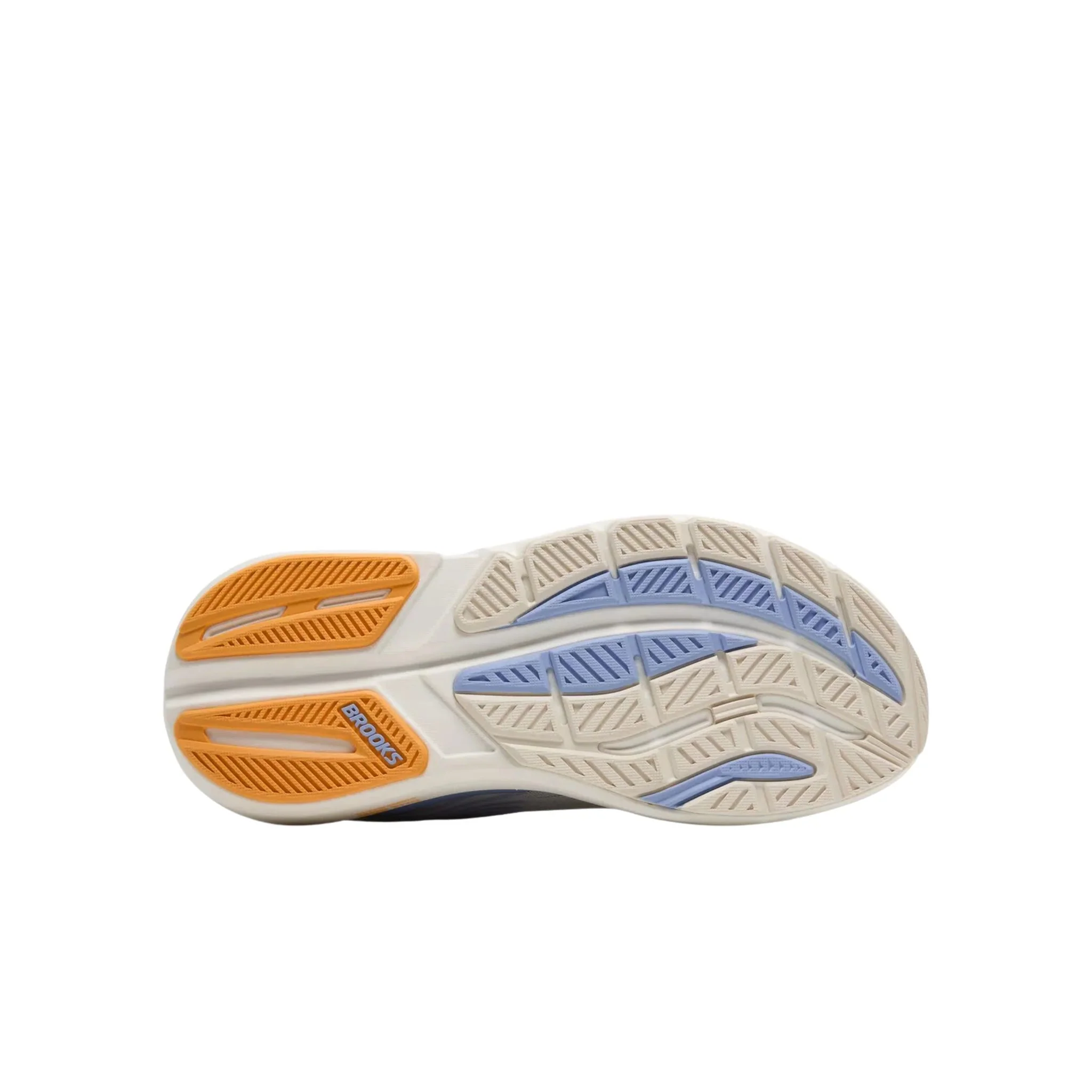 Brooks Women's Ghost Max 3 Road Running Shoes - Coconut/Blue Heron/Orange - Image 5