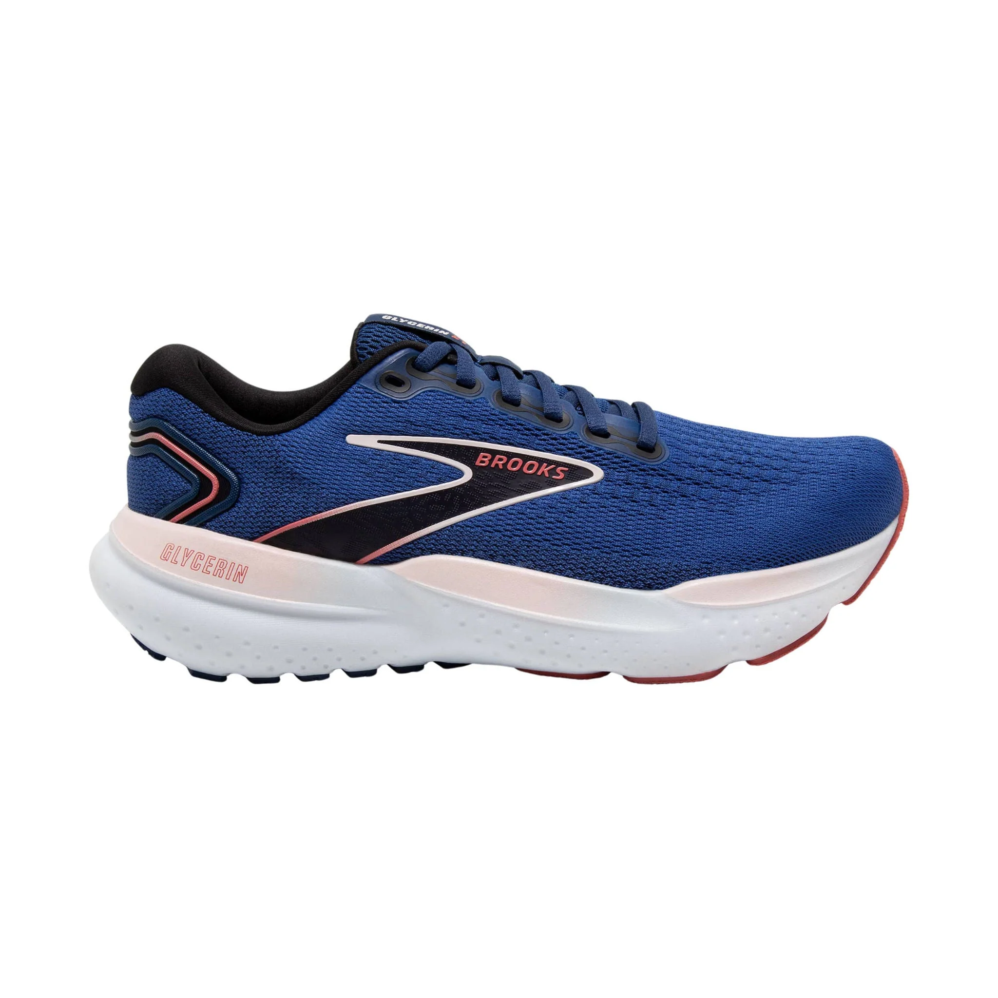 Brooks Women's Glycerin 21 Road Running Shoes - Blue/Icy Pink/Rose