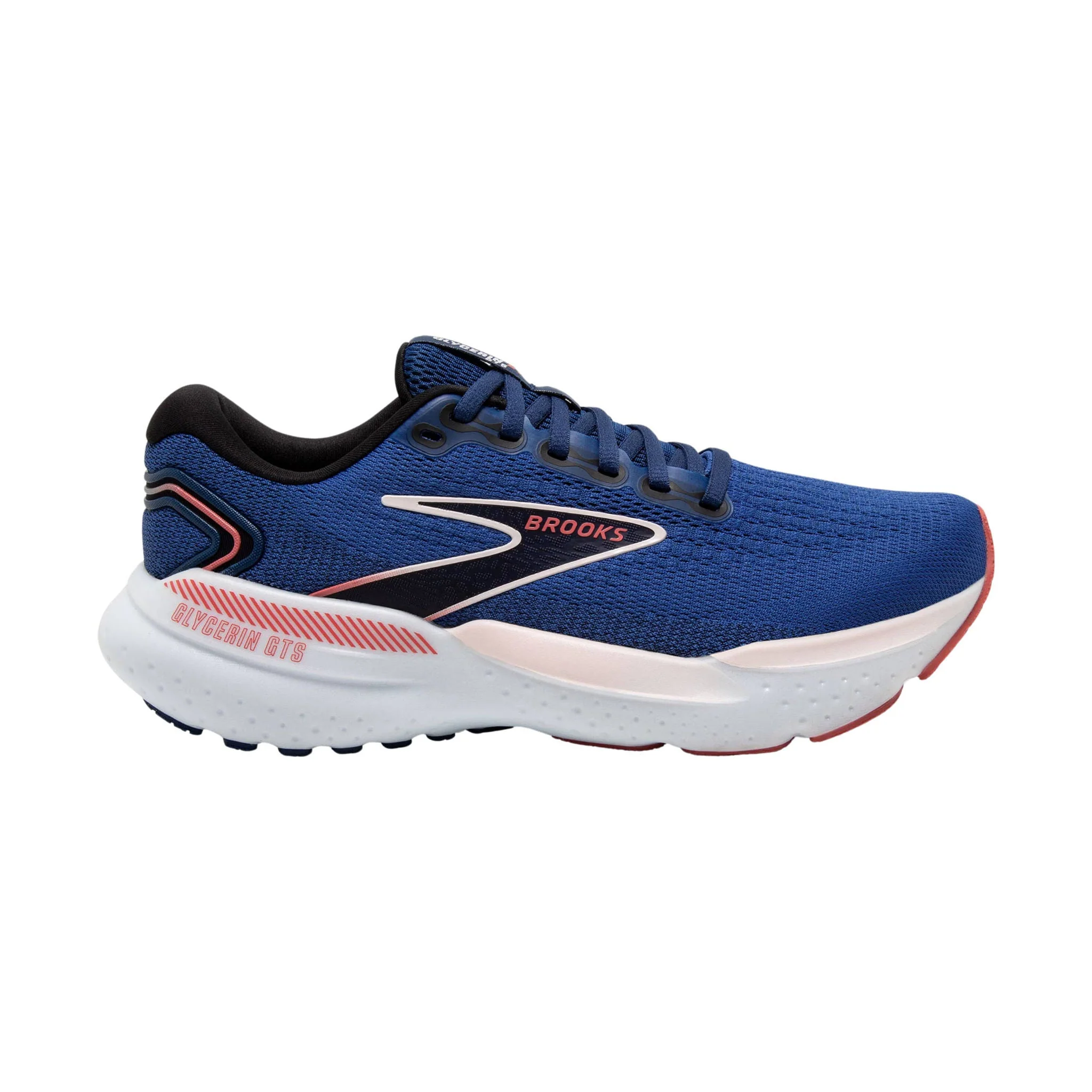 Brooks Women's Glycerin GTS 21 Road Running Shoes - Blue/Pink/Rose
