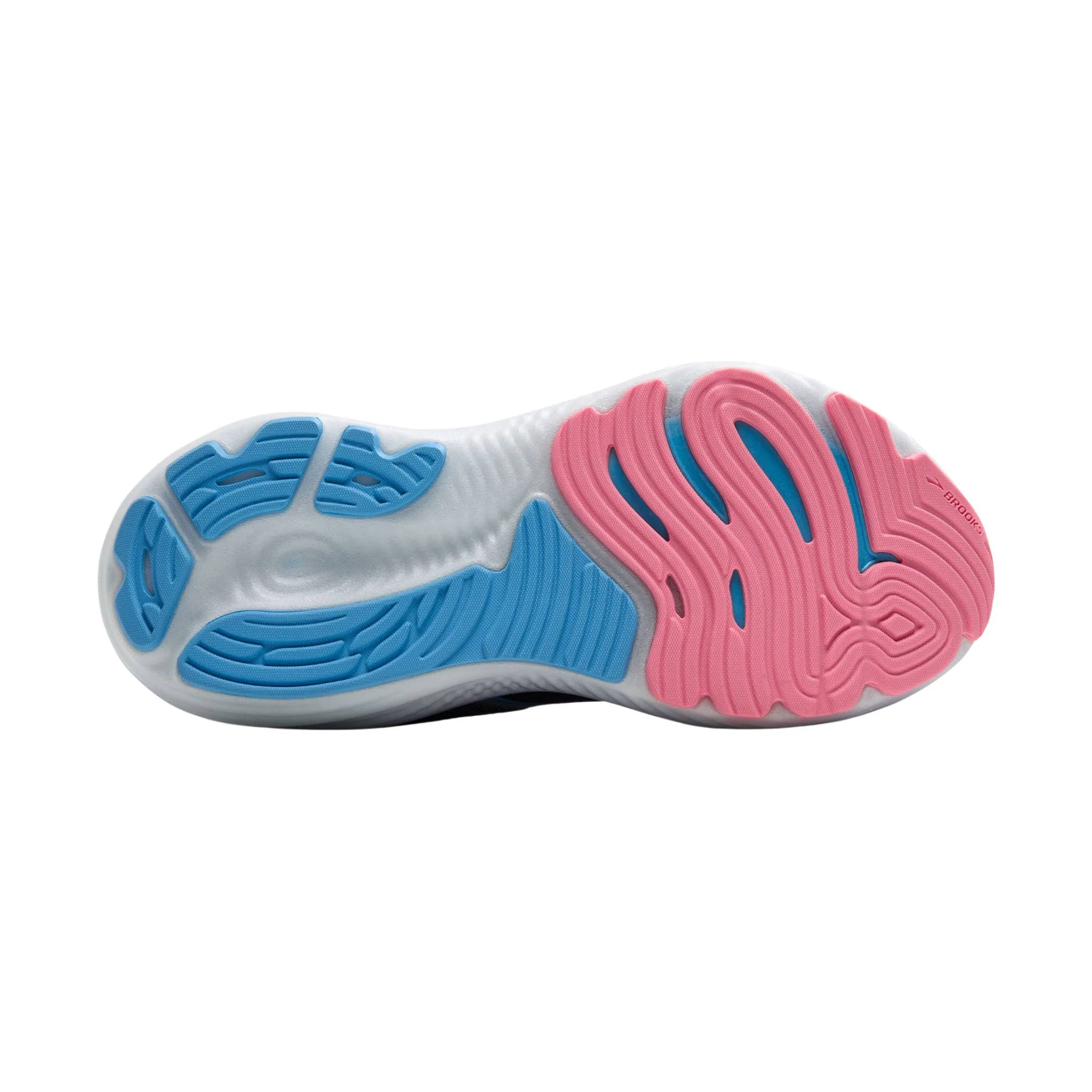 Brooks Women's Glycerin GTS 22 Road Running Shoes - Blue Ribbon/Peacoat/Dianthus - Image 5