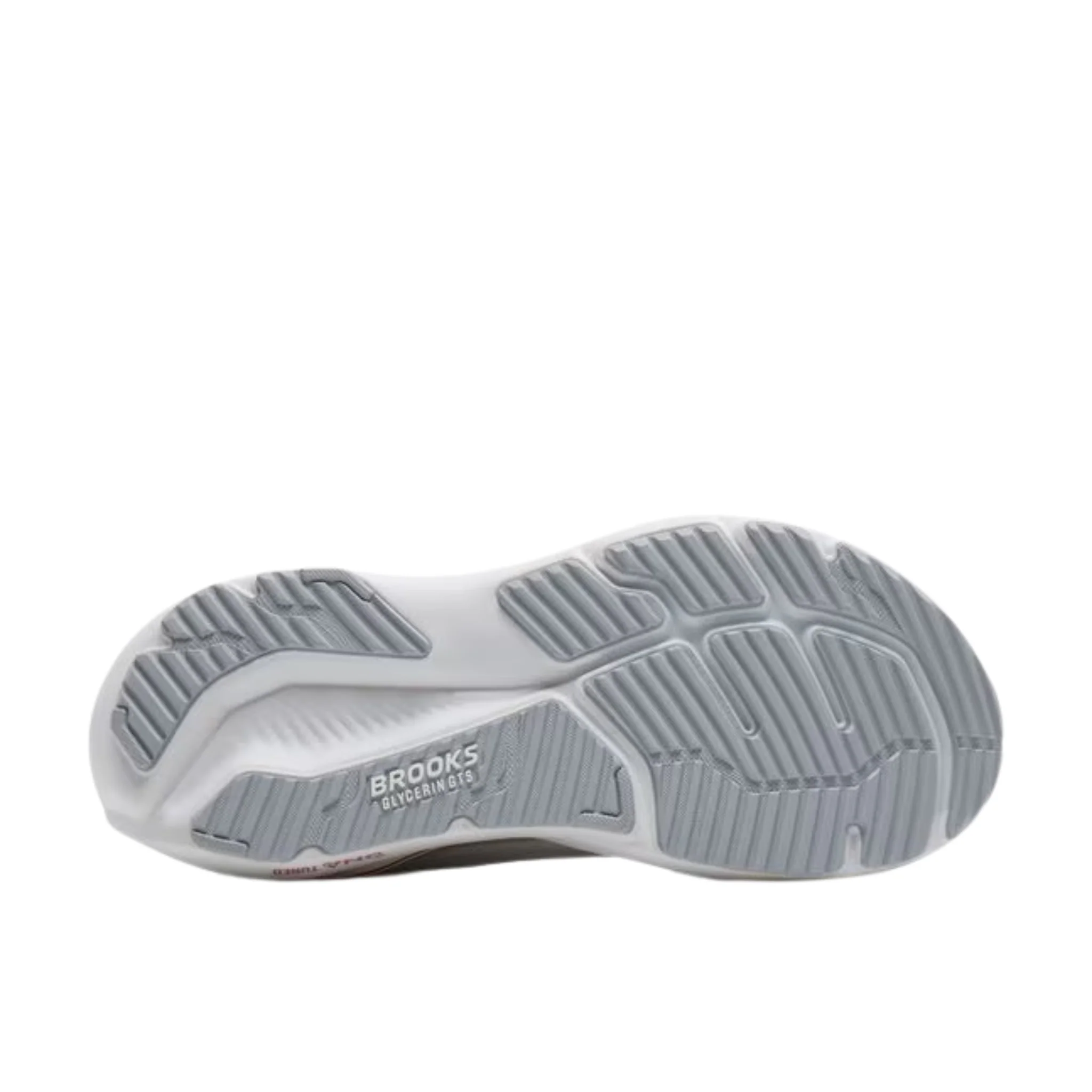 Brooks Women's Glycerin GTS 23 Shoes - White/Harbor Mist/Metallic - Image 5