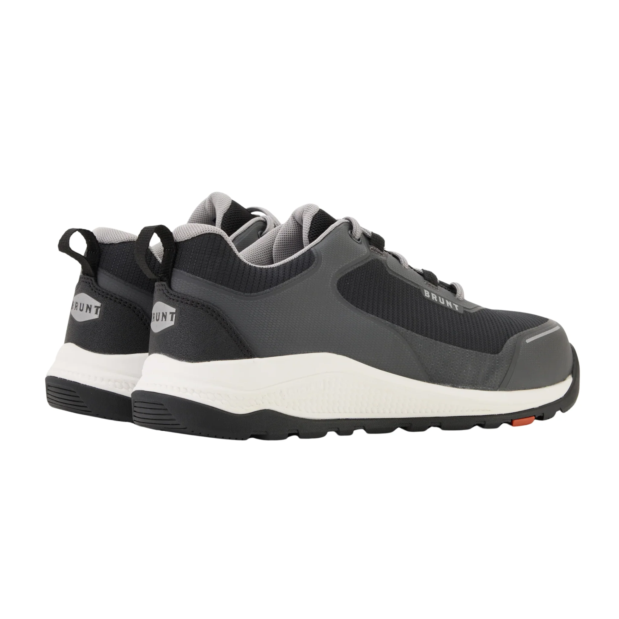 Brunt Men's Rivas 4 Inch Composite Toe Work Shoes - Grey - Image 3