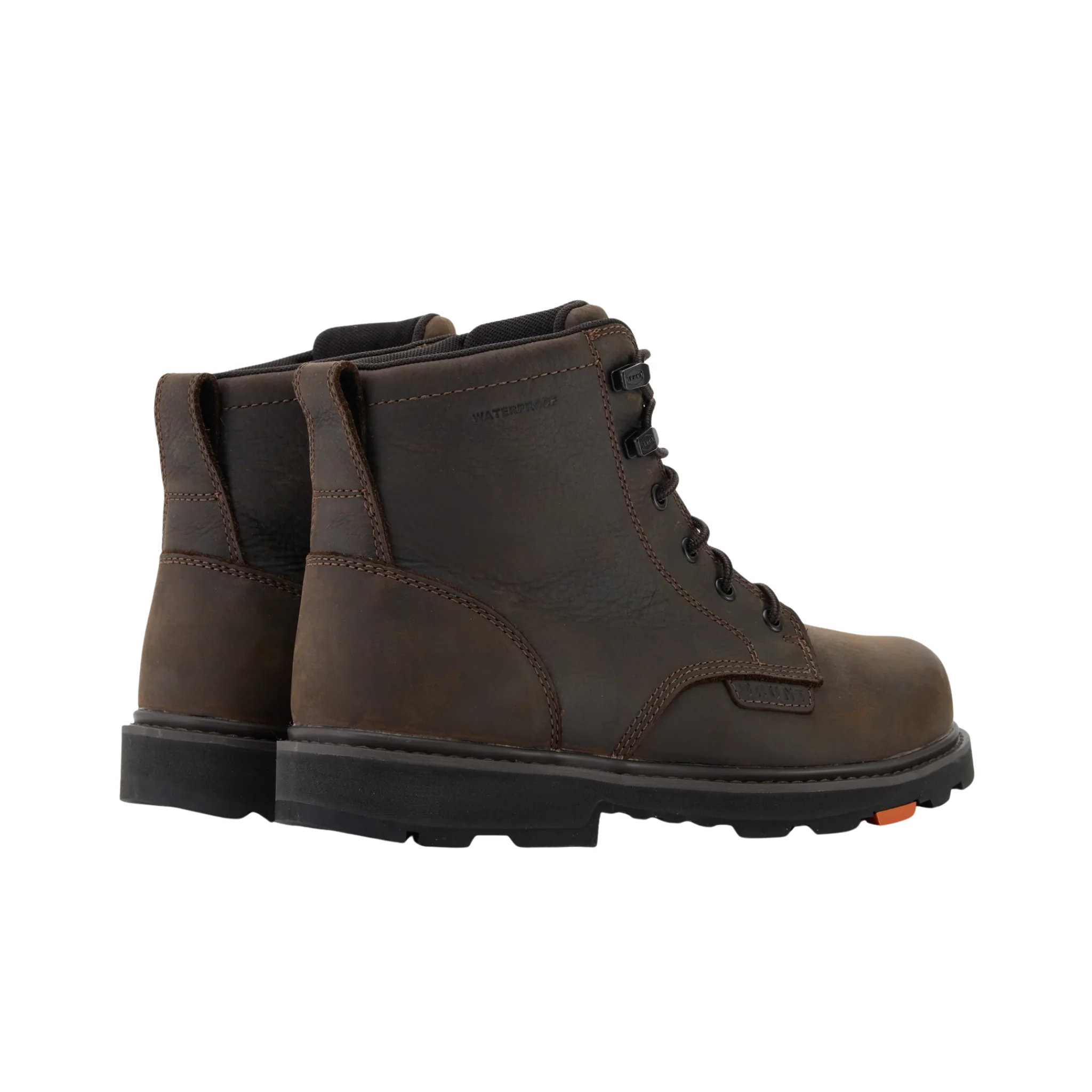 Brunt Men's Sullivan 6 Inch Waterproof Composite Toe Work Boots - Dark Brown - Image 3
