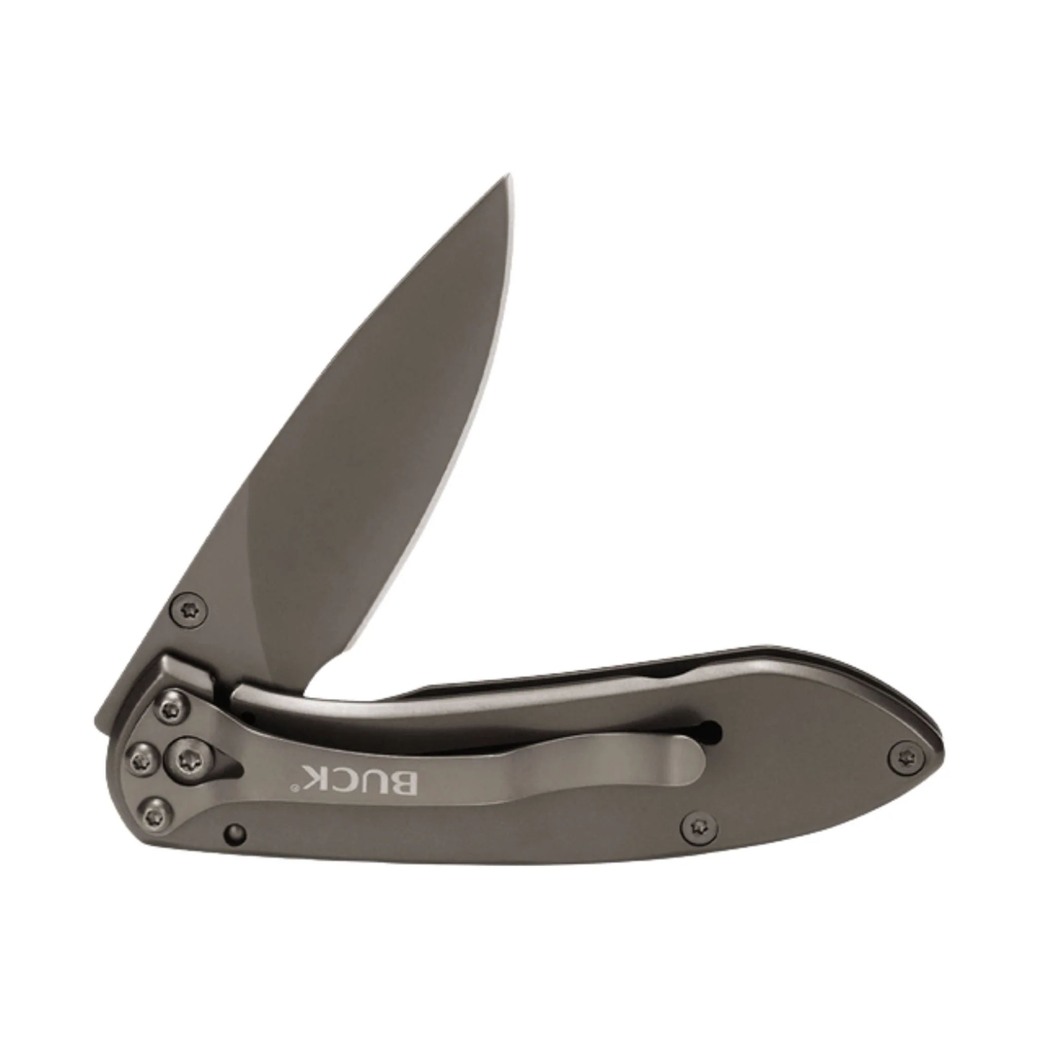 Buck Nobleman Knife - Titanium - Image 3