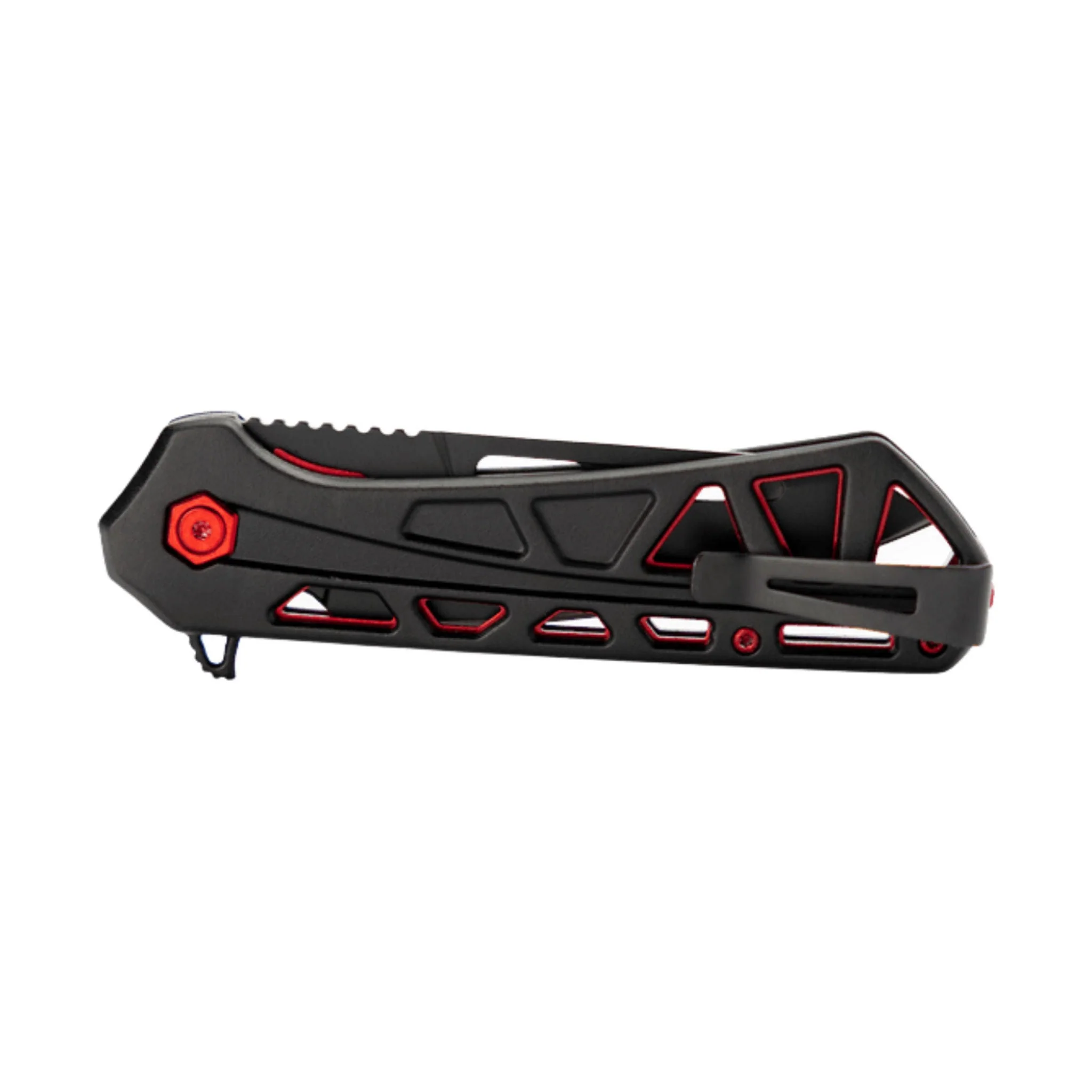 Buck Trace Ops Knife - Black/Red - Image 3