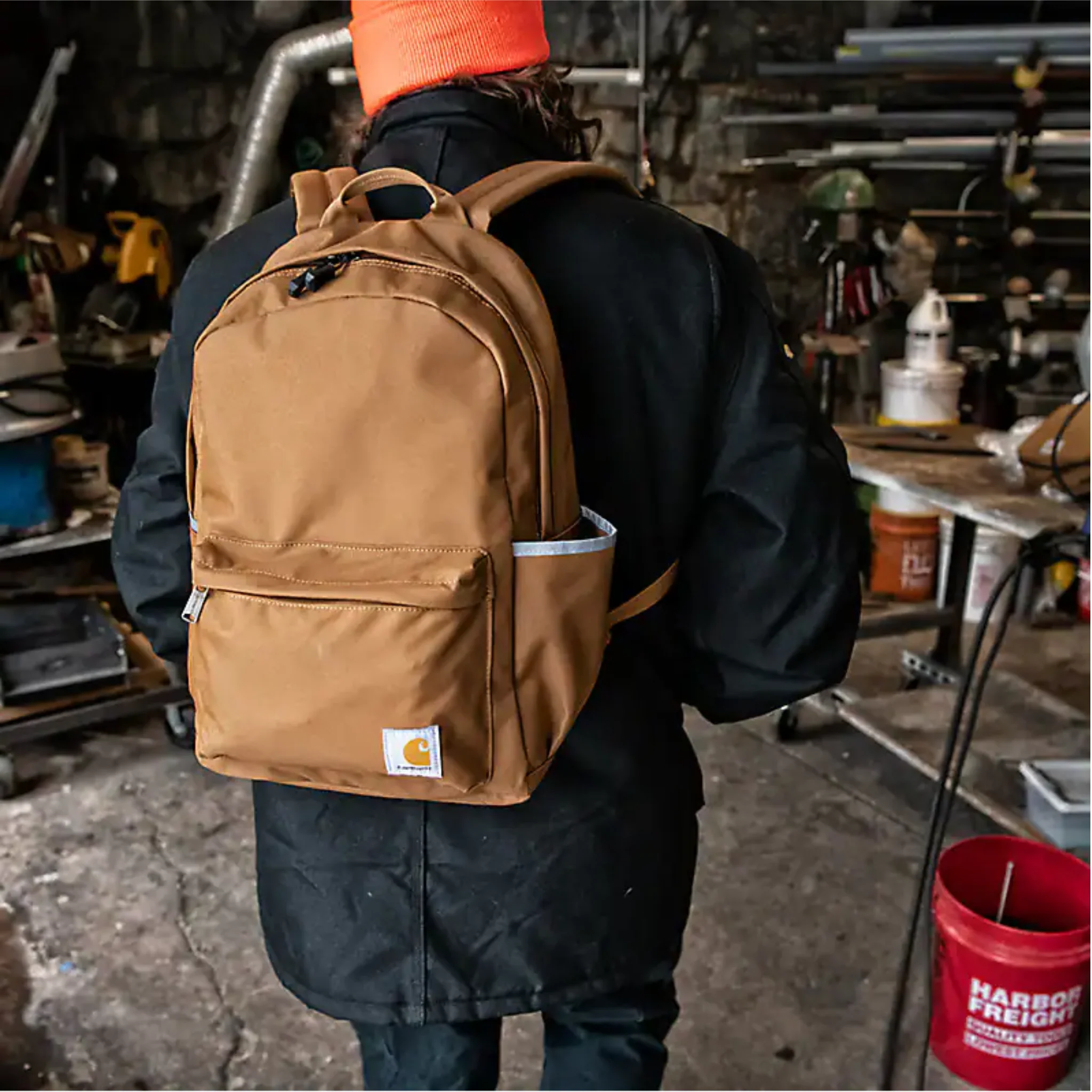 Carhartt 21L Classic Backpack - Carhartt Brown - Image 4