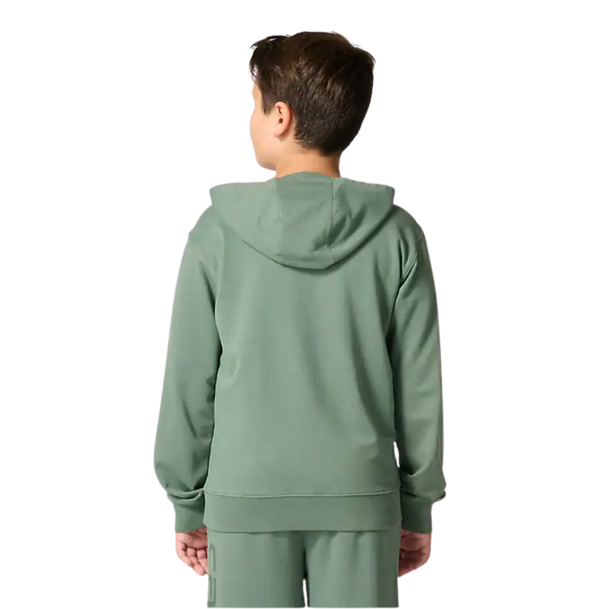 Carhartt Boys' Long Sleeve Garment Dye Sweatshirt - Vintage Green - Image 2