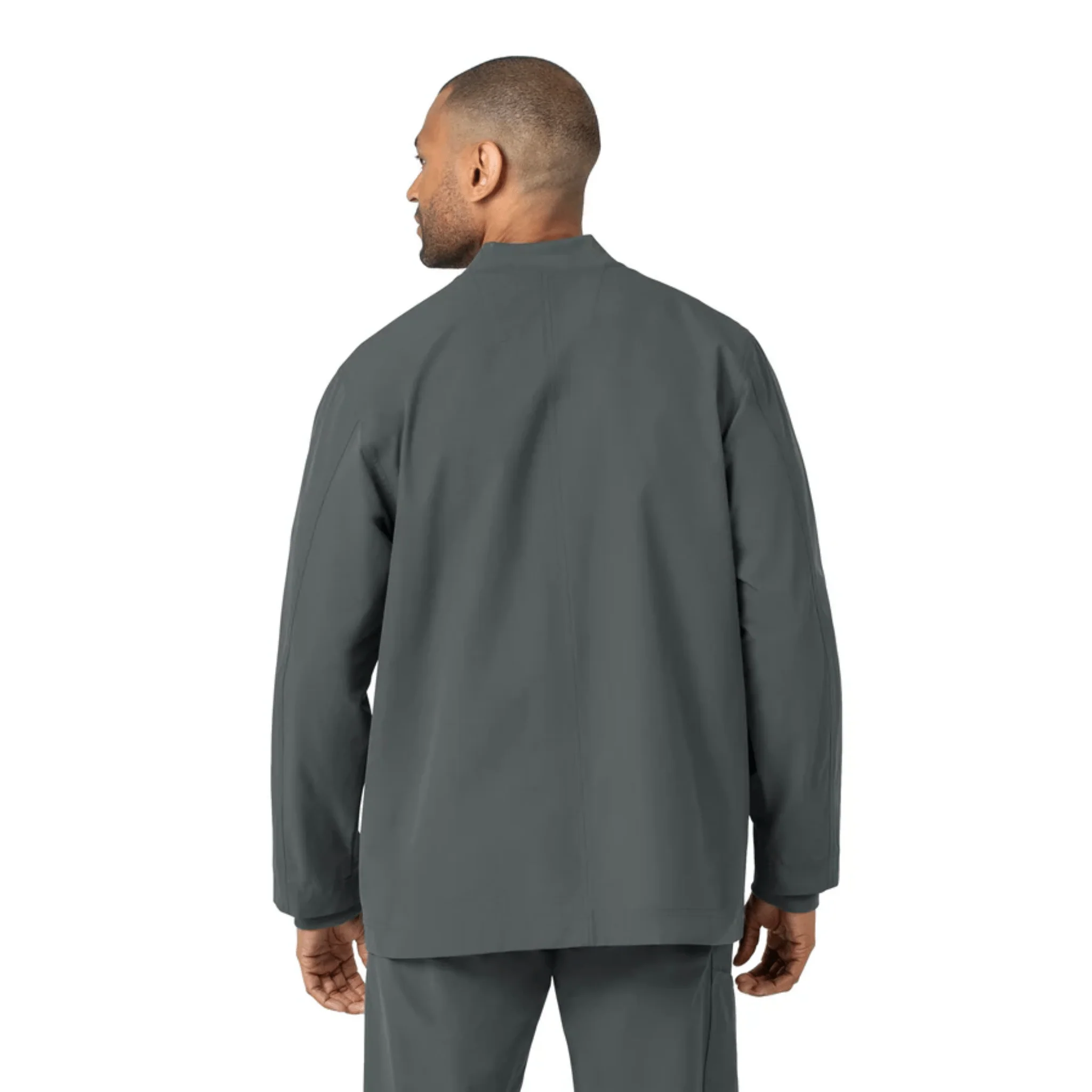 Carhartt Force Essentials Chore Scrub Coat - Pewter - Image 2