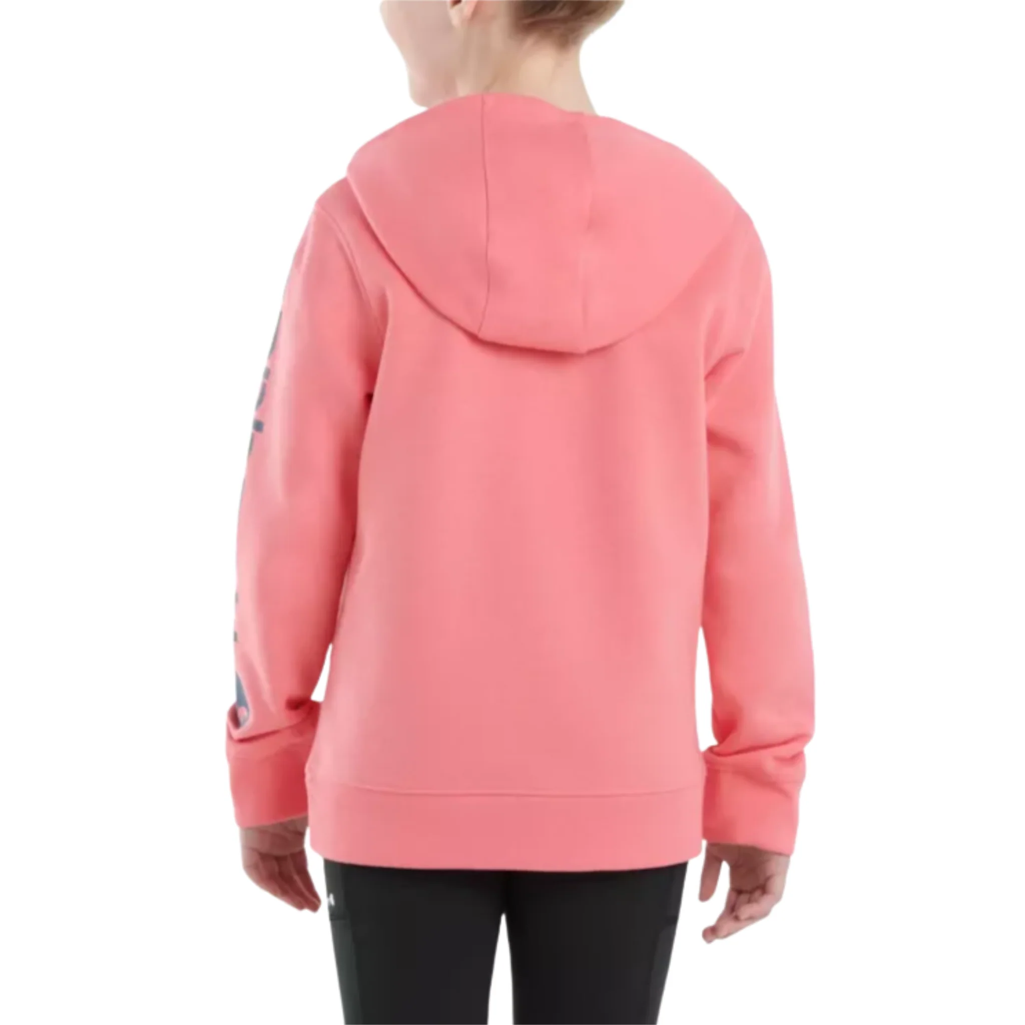 Carhartt Girls' Long Sleeve Graphic Sweatshirt - Pink Lemonade - Image 3