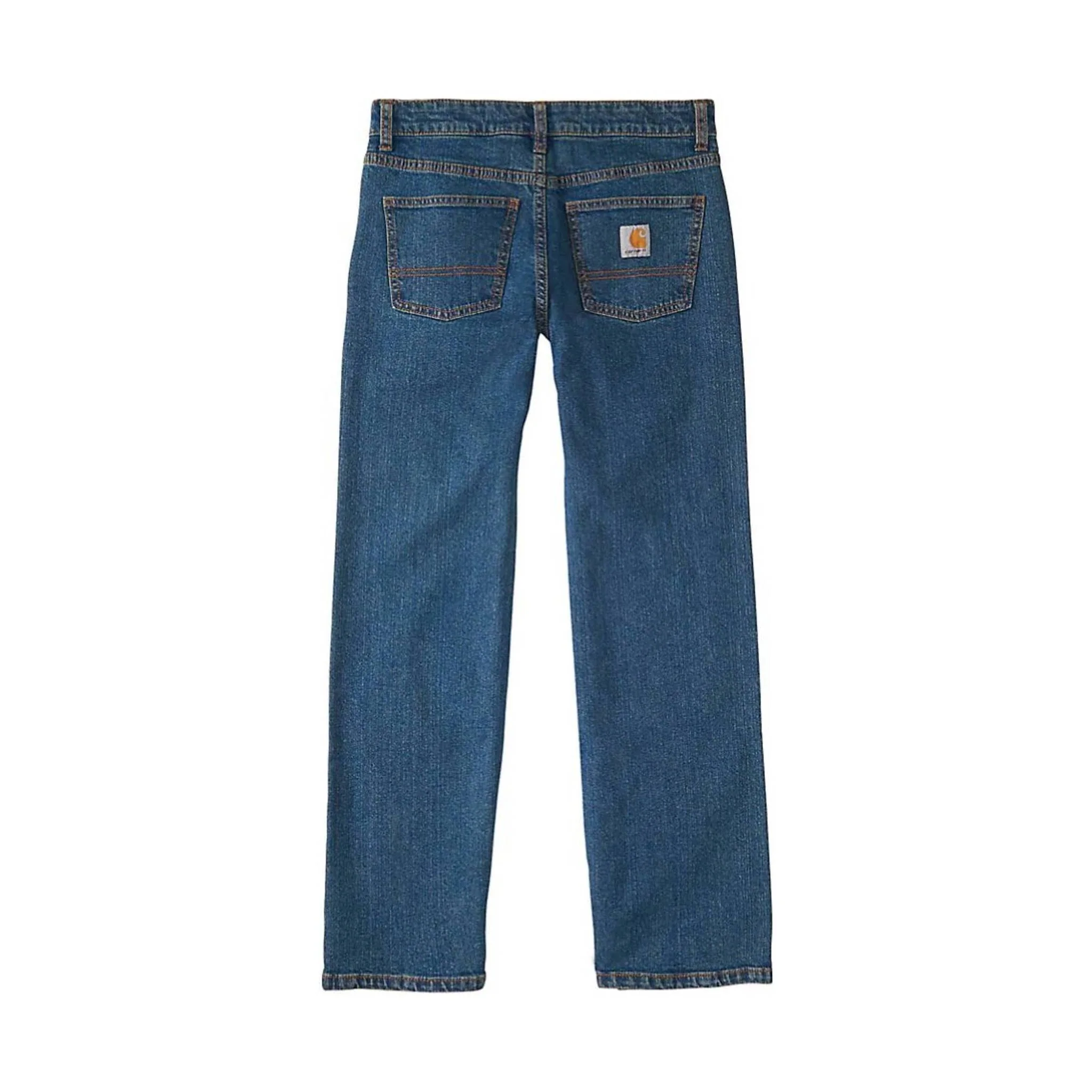 Carhartt Kids' Denim 5-Pocket Jean 4-7 - Medium Wash - Image 2