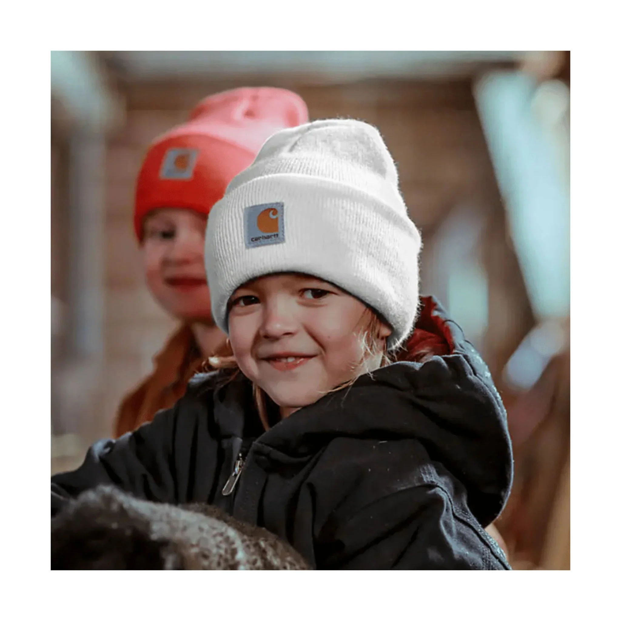 Carhartt Kids' Youth Watch Hat - Olive - Image 2