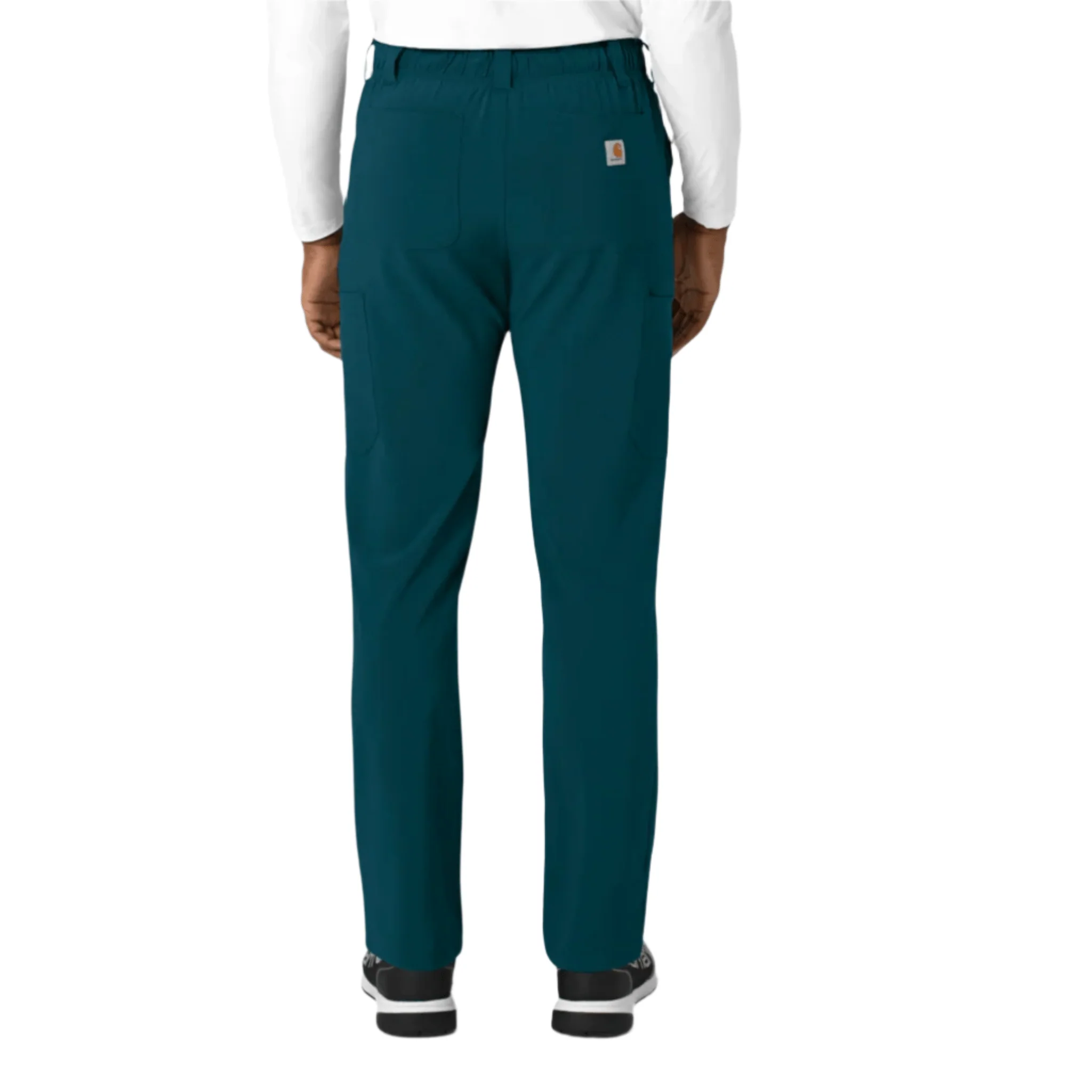 Carhartt Men's Cross Flex Straight Leg Scrub Pant - Caribbean - Image 5