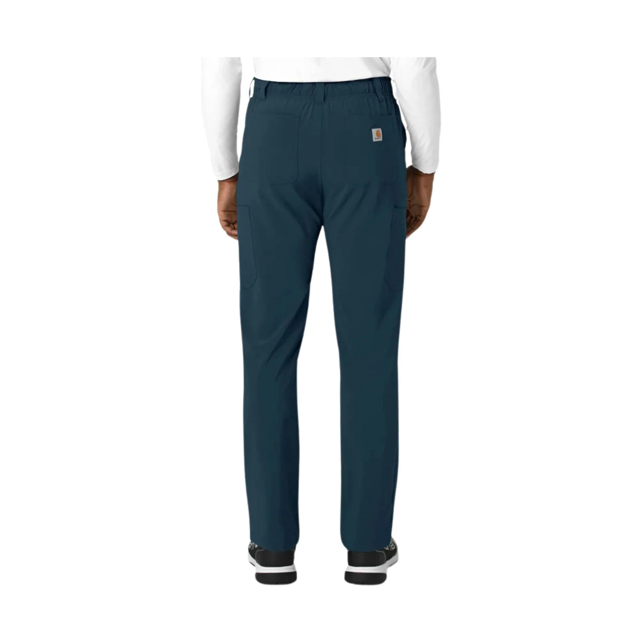 Carhartt Men's Cross Flex Straight Leg Scrub Pant - Navy - Image 2