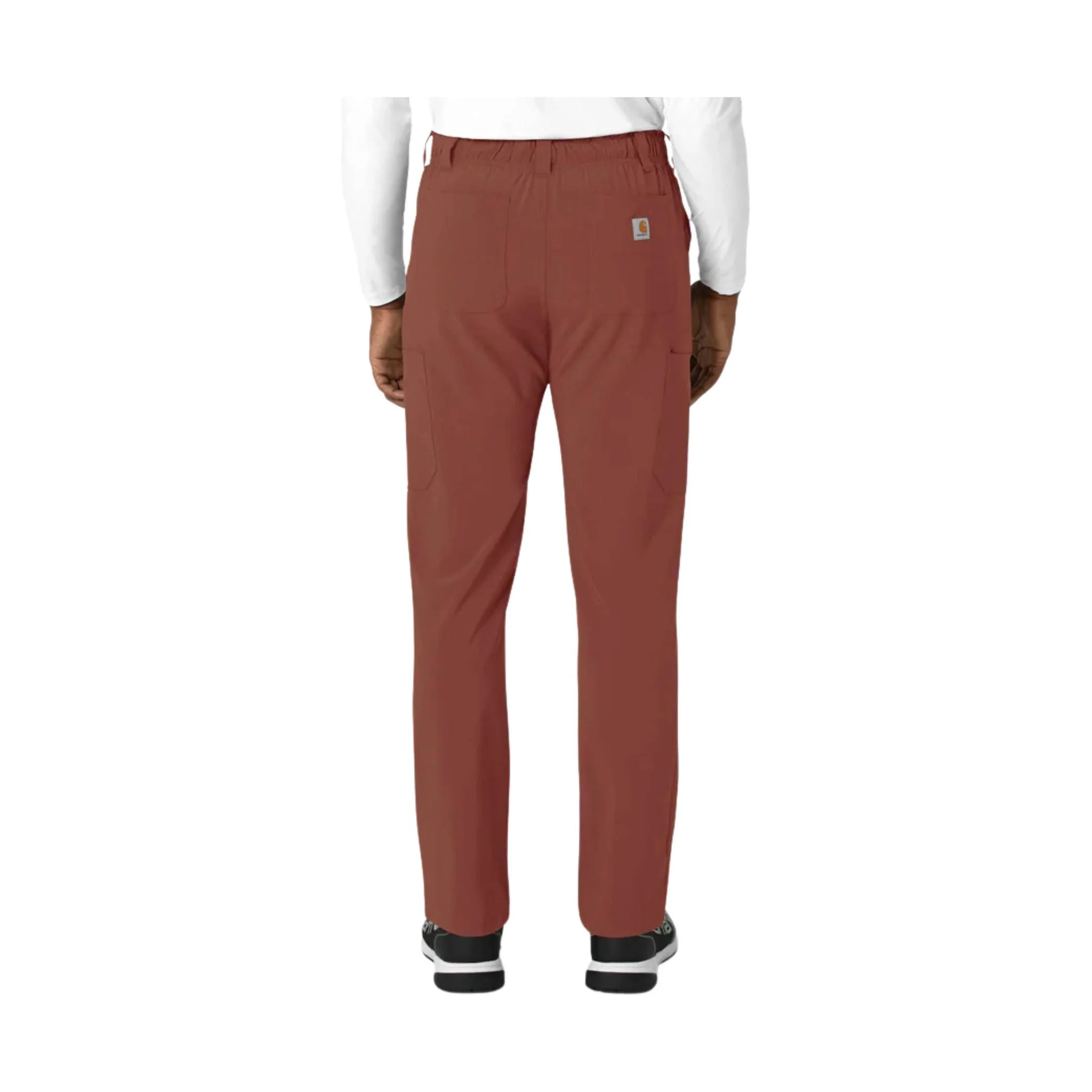 Carhartt Men's Cross Flex Straight Leg Scrub Pant - Sable - Image 2