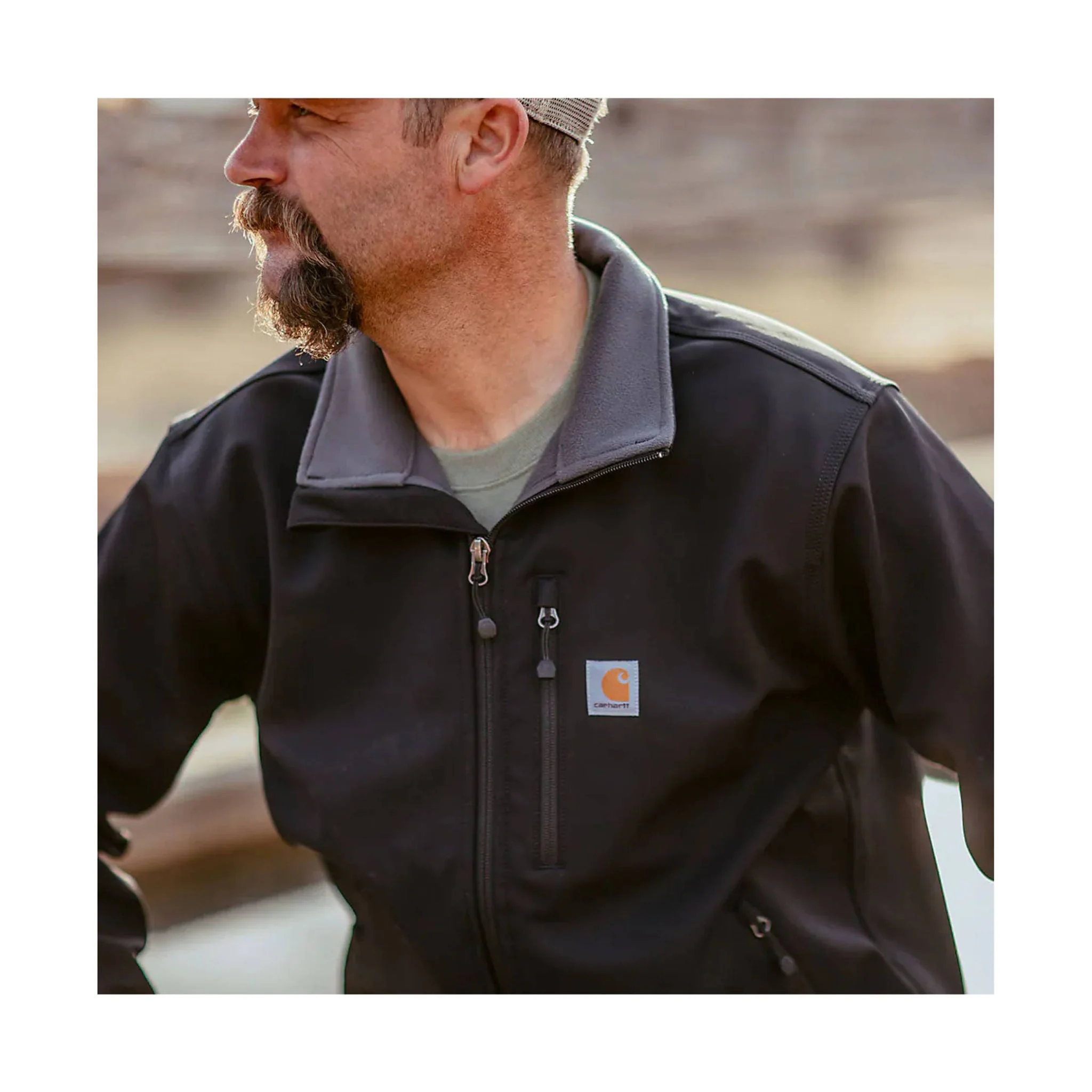 Carhartt Men's Crowley Jacket - Black - Image 7