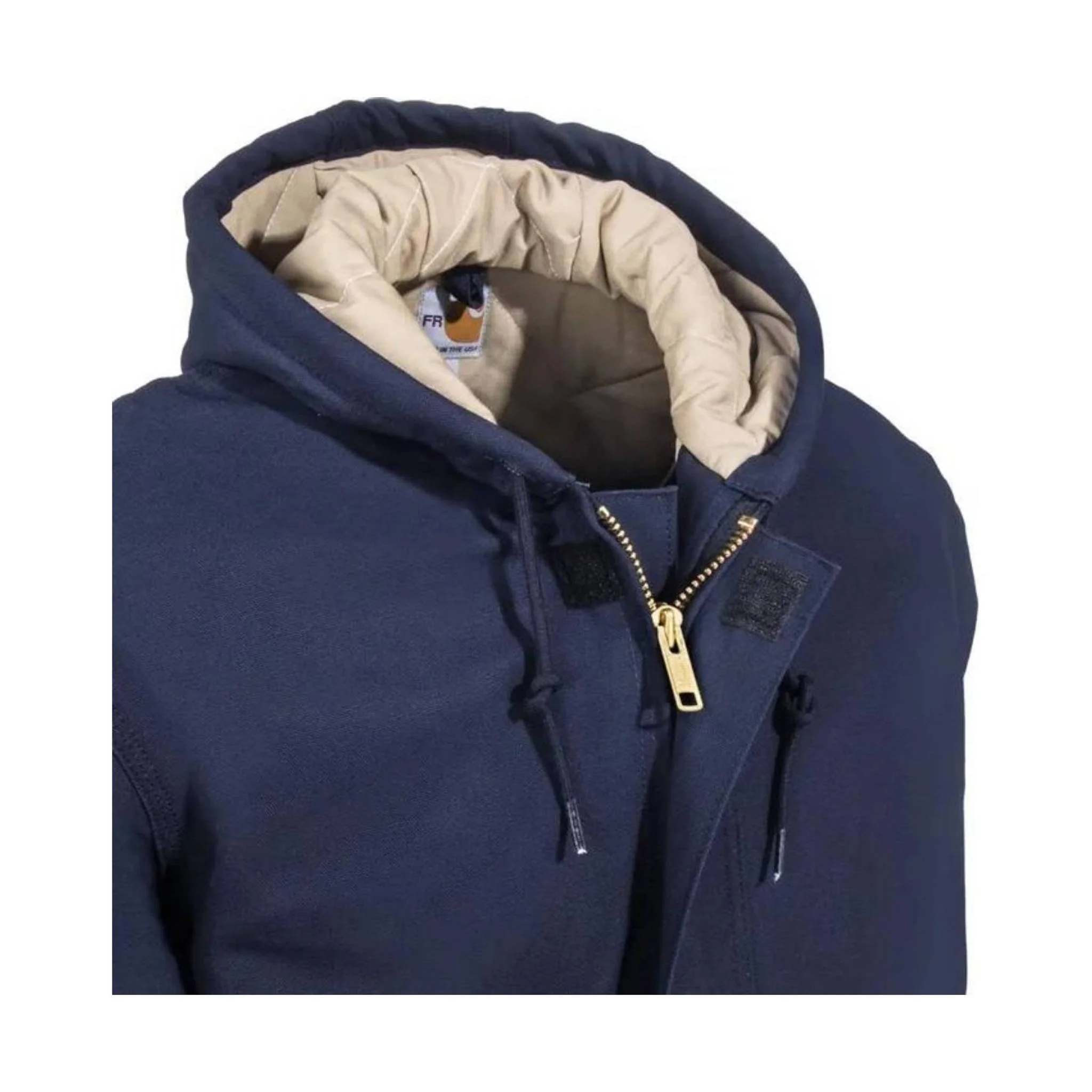 Carhartt Men's Flame Resistant Duck Active Jacket - Dark Navy - Image 4