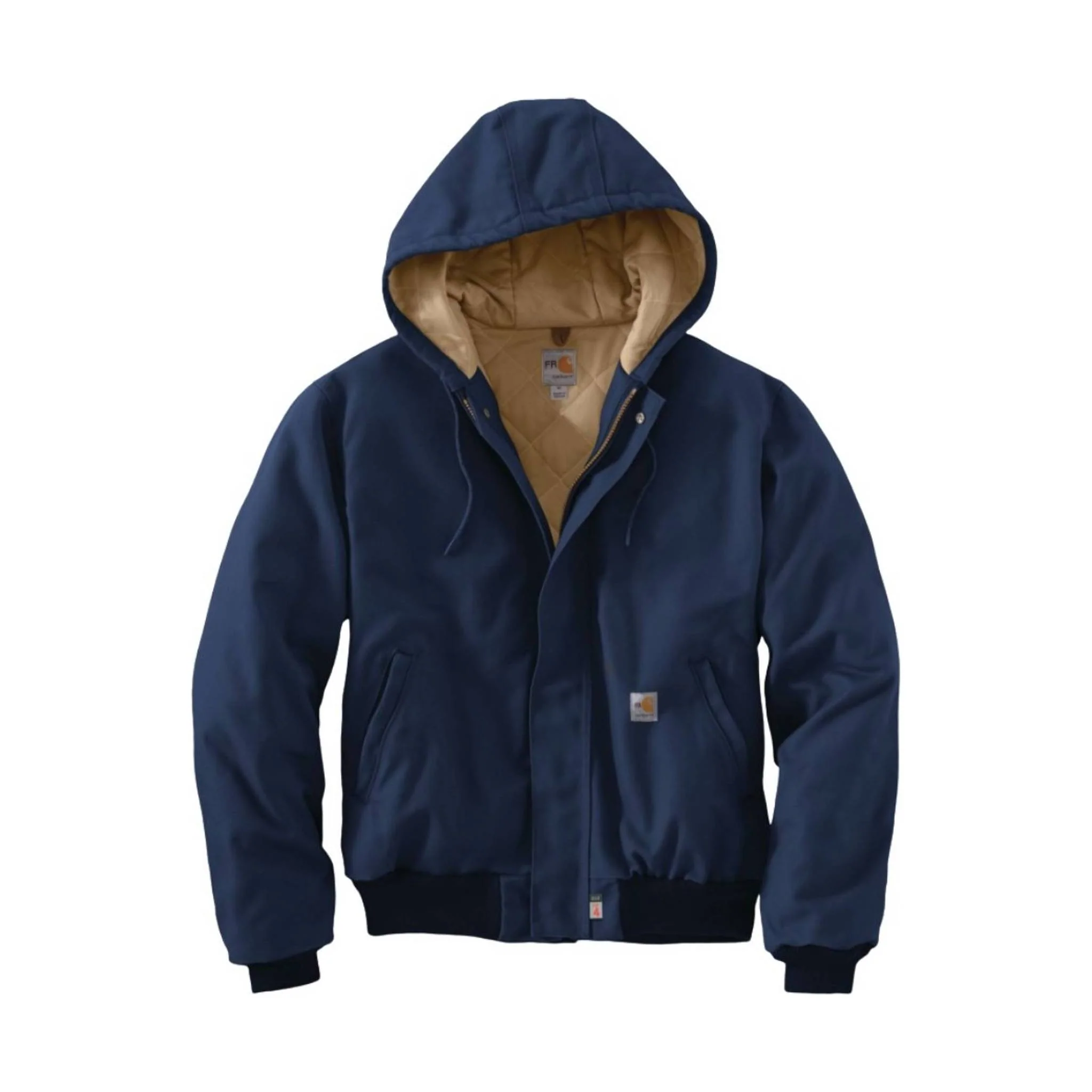 Carhartt Men's Flame Resistant Duck Active Jacket - Dark Navy - Image 6