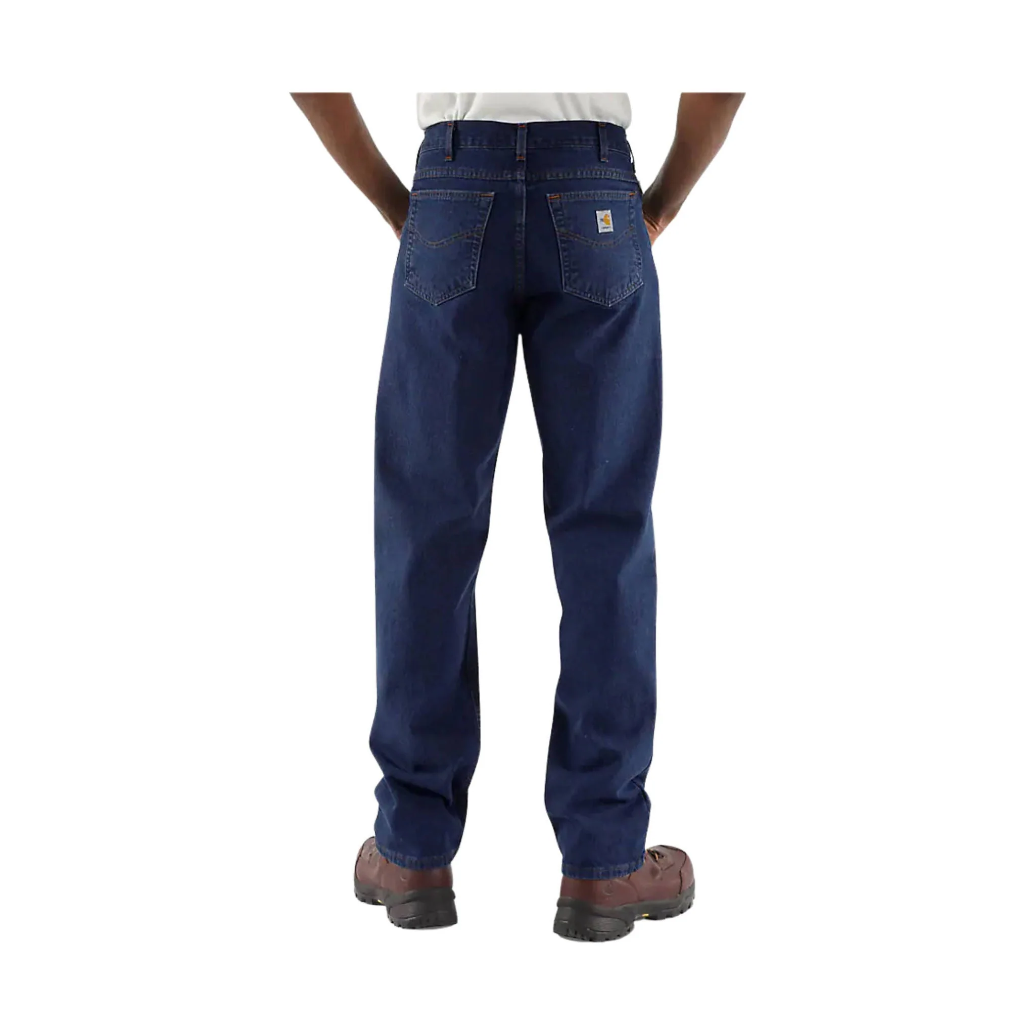 Carhartt Men's Flame Resistant Relaxed Fit Jean - Denim - Image 3