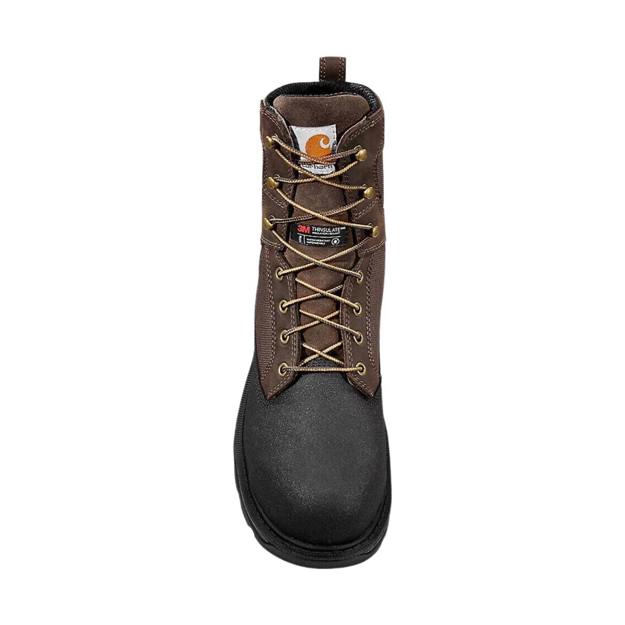 Carhartt Men's Ironwood Waterproof Insulated 8 Inch Alloy Toe Work Boot - Brown - Image 3