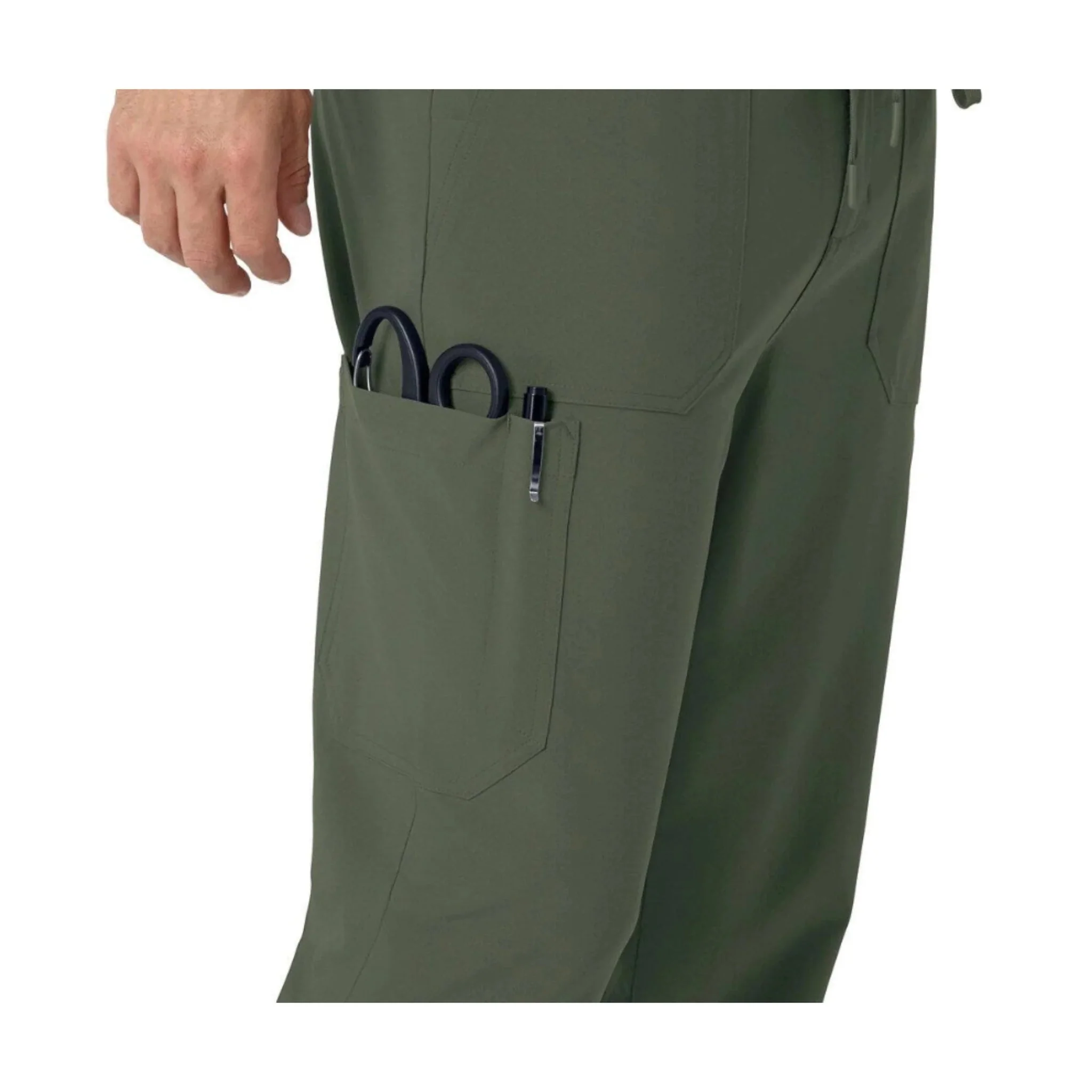 Carhartt Men's Jogger Scrub Pant - Olive - Image 2
