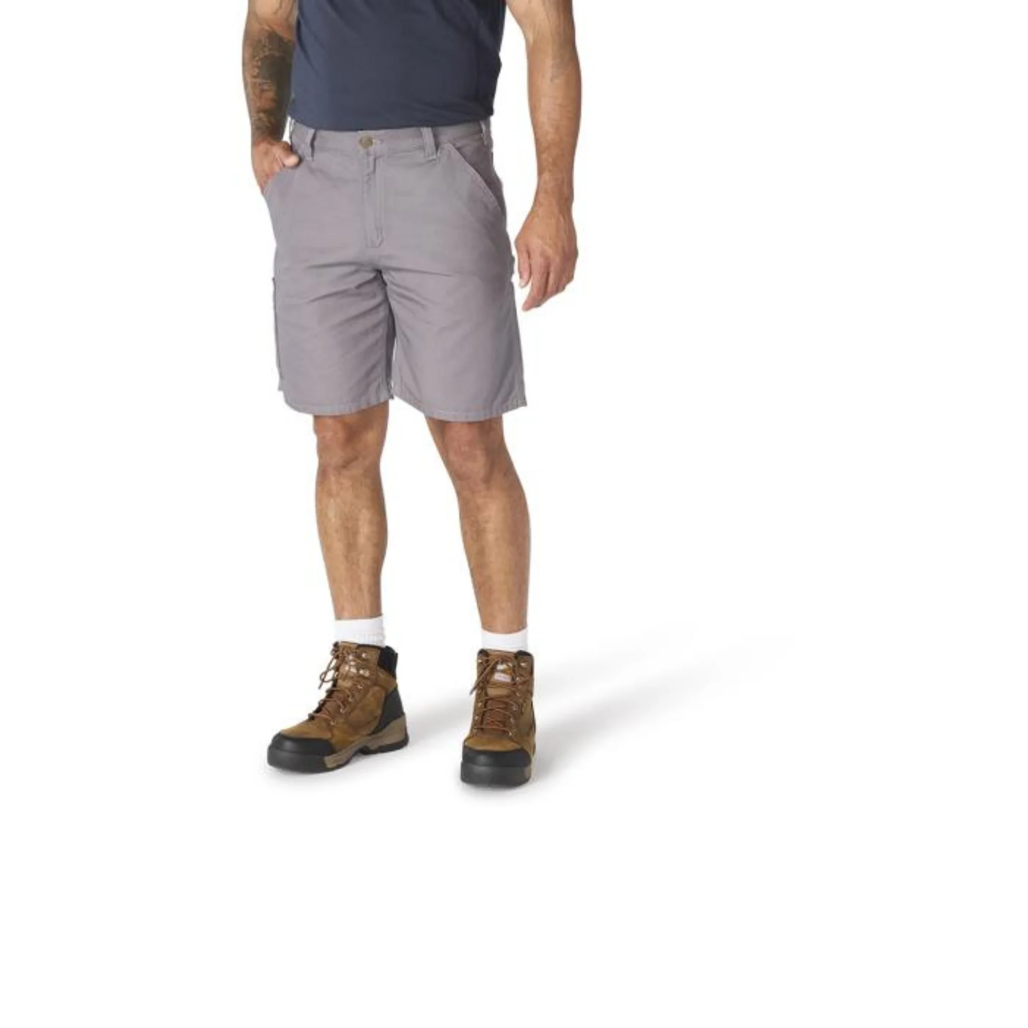 Carhartt Men's Loose Fit 9 Inch Stateline Short - Steel