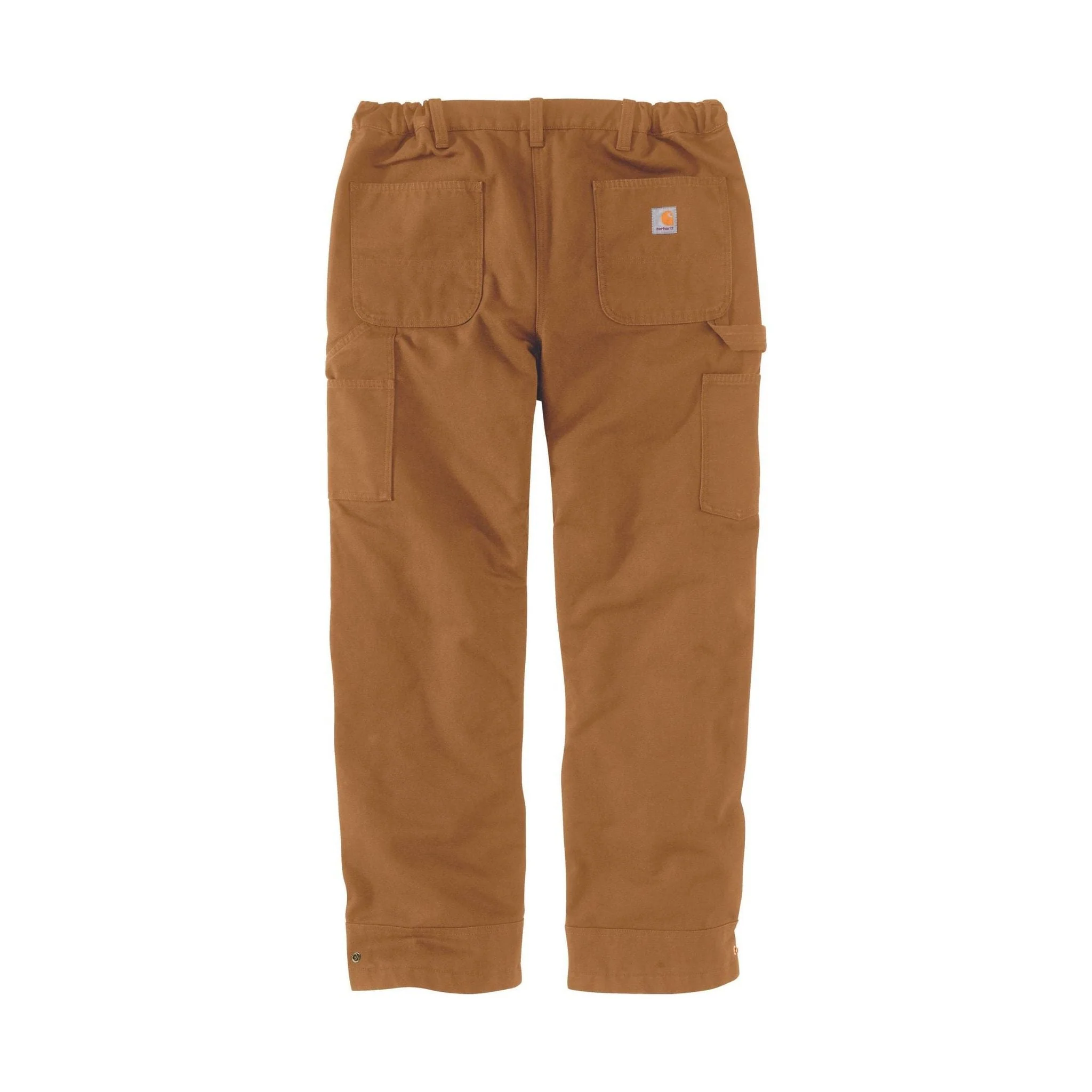 Carhartt Men's Loose Fit Washed Duck Insulated Pant - Brown - Image 3