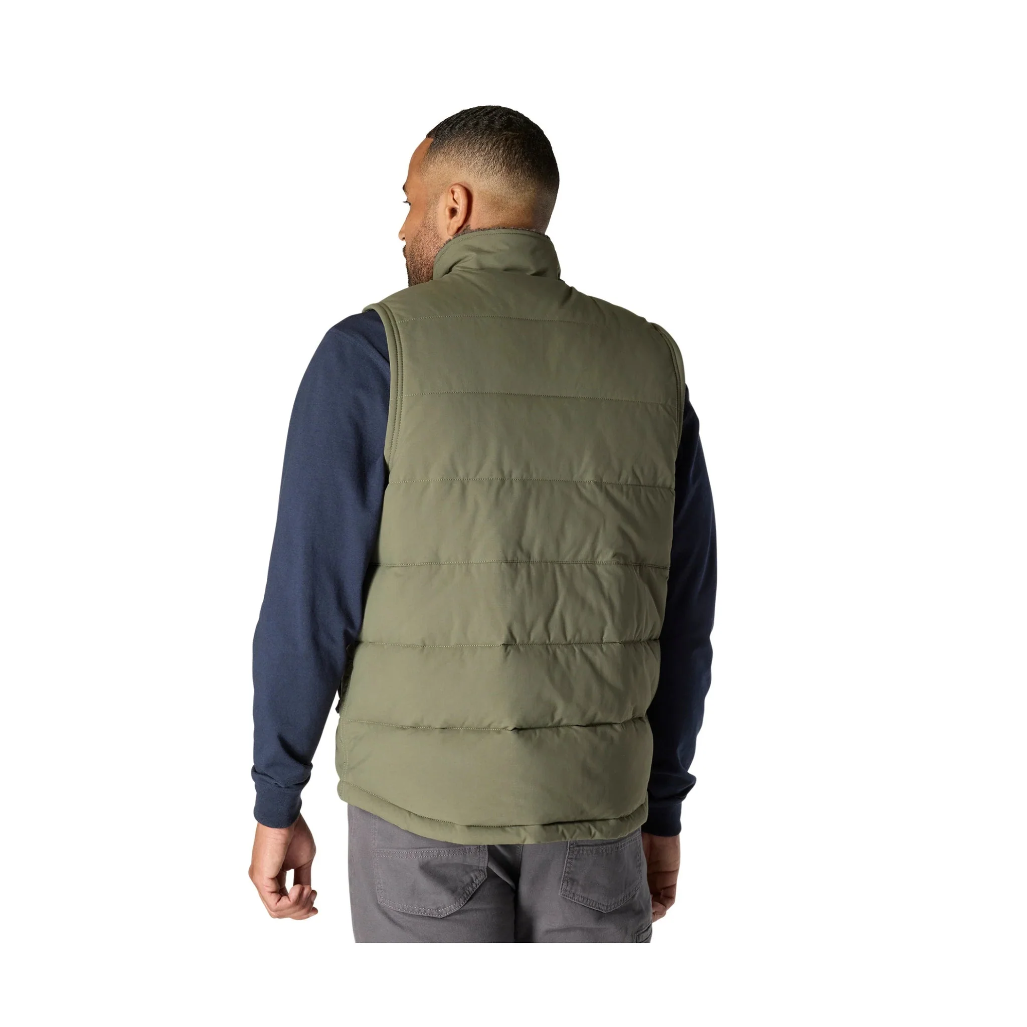 Carhartt Men's Montana Loose Fit Insulated Vest - Dusty Oilve - Image 3