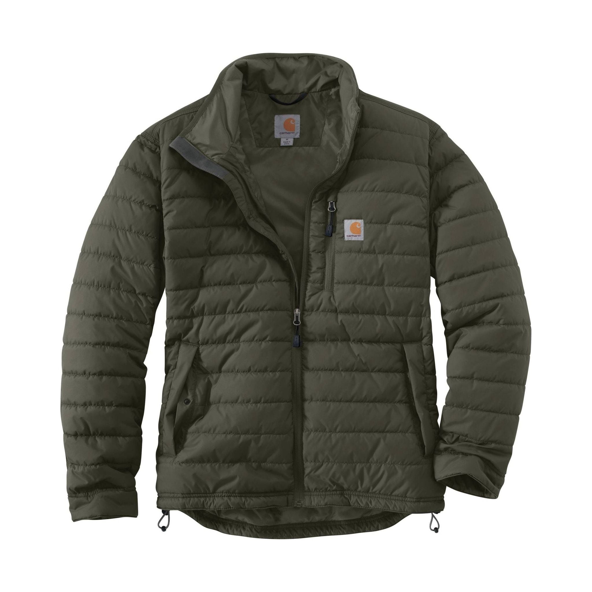 Carhartt Men's Rain Defender® Relaxed Fit Lightweight Insulated Jacket - Moss - Image 2