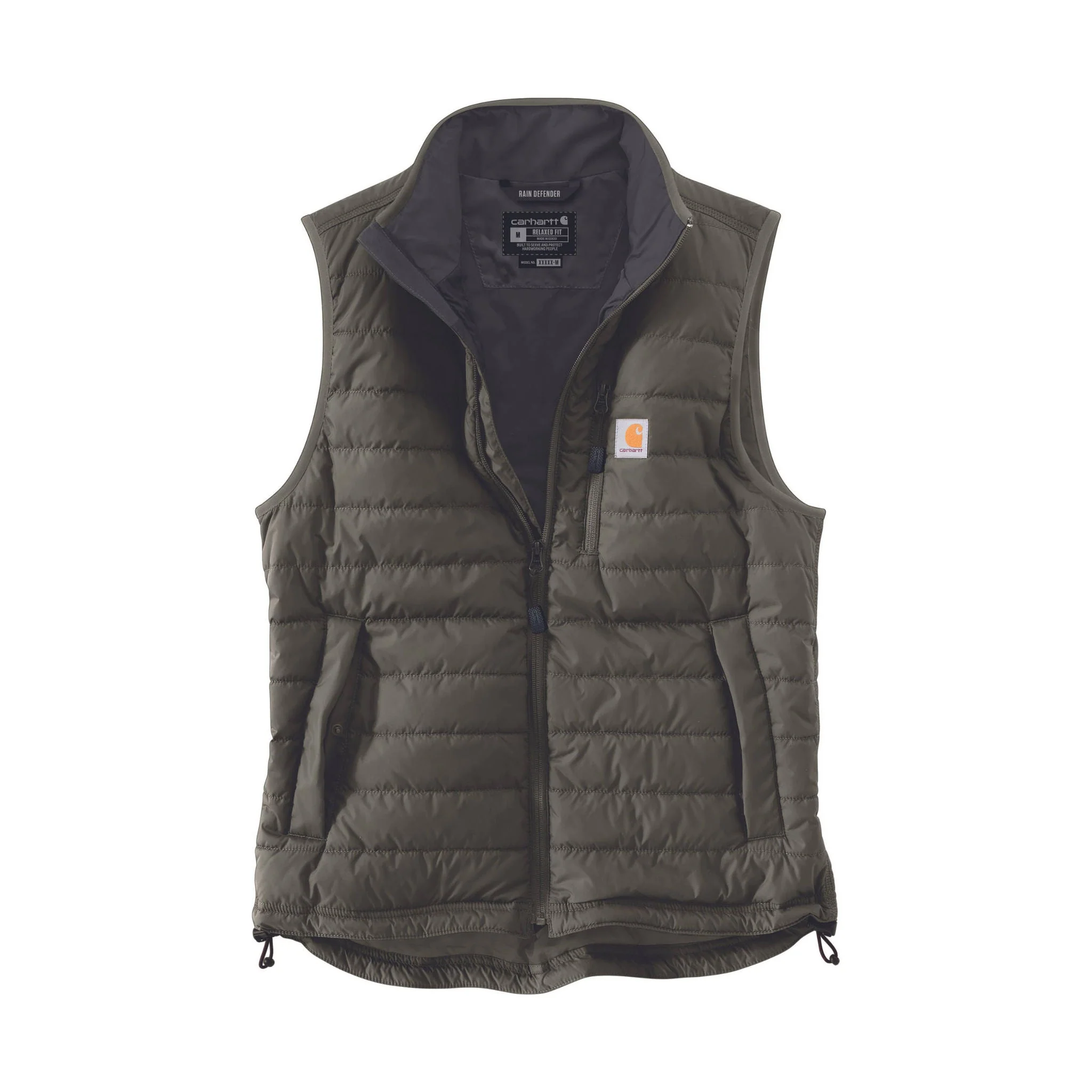 Carhartt Men's Rain Defender Relaxed Fit Lightweight Insulated Vest - Moss - Image 3