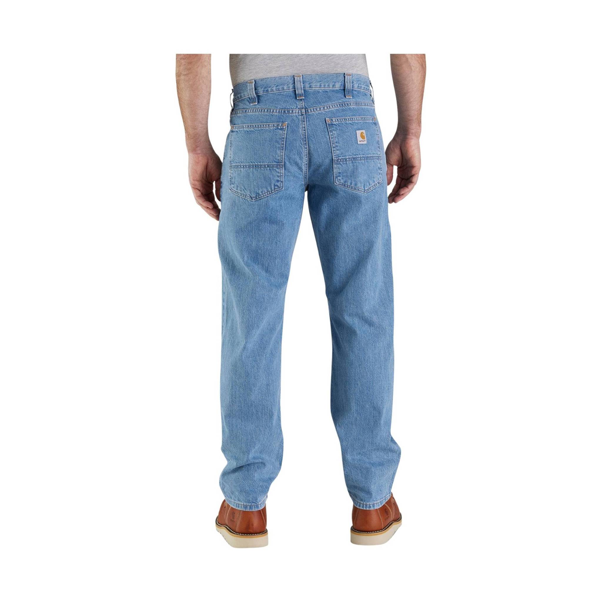 Carhartt Men's Relaxed Fit 5 Pocket Jean - Cove - Image 2