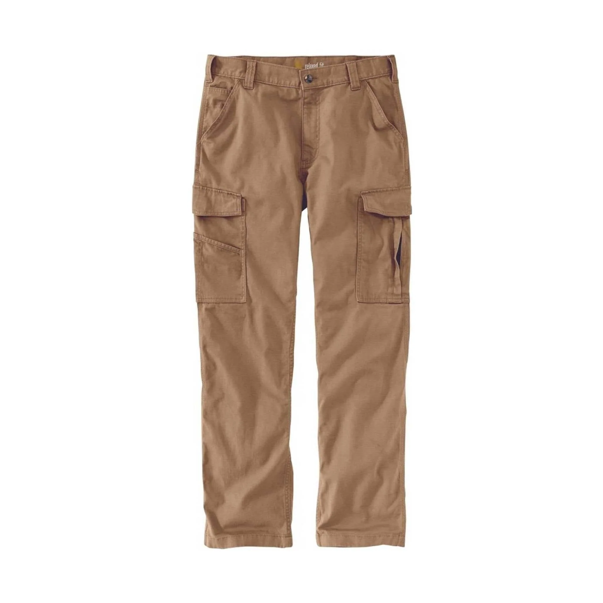 Carhartt Men's Relaxed Fit Canvas Cargo Work Pant - Dark Khaki - Image 3