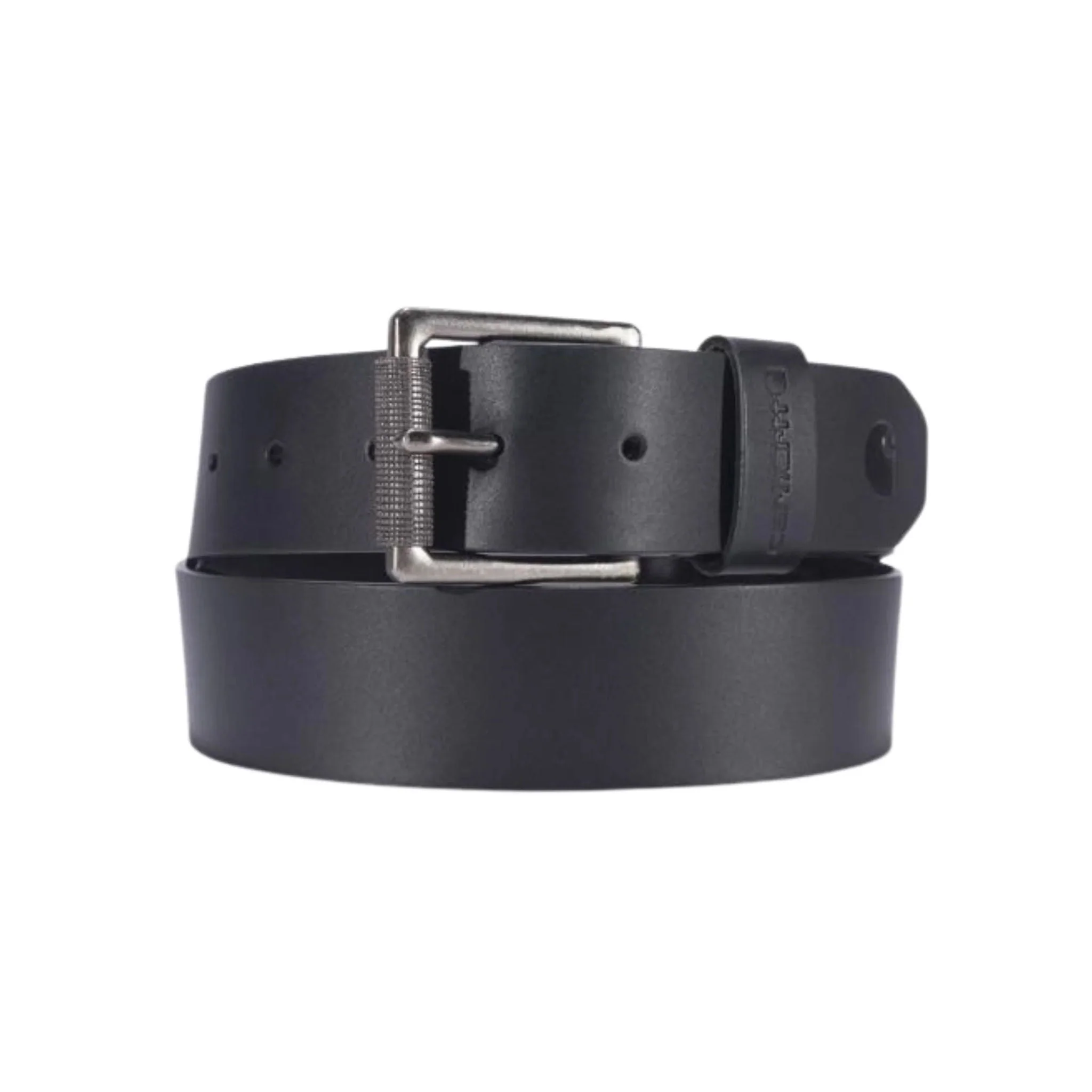 Carhartt Men's Roller Buckle Leather Belt - Black