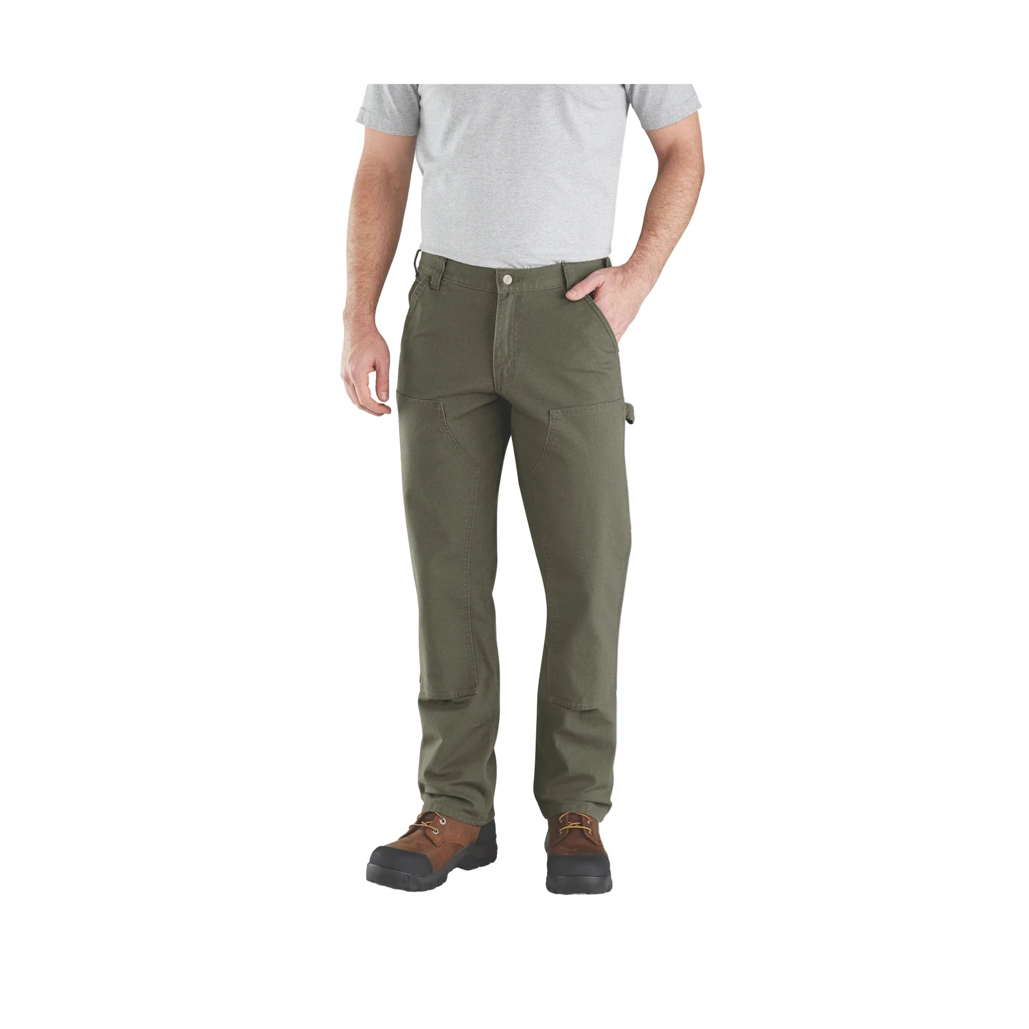 Carhartt Men's Rugged Flex® Relaxed Fit Double Front Pant - Moss