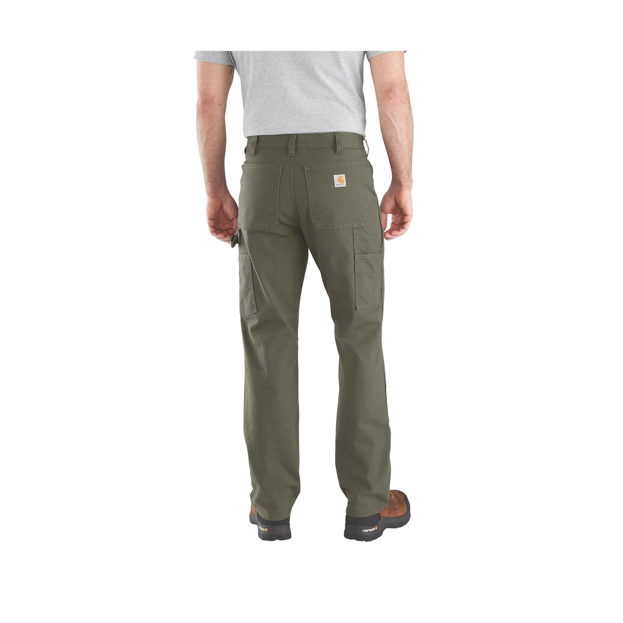 Carhartt Men's Rugged Flex® Relaxed Fit Double Front Pant - Moss - Image 2