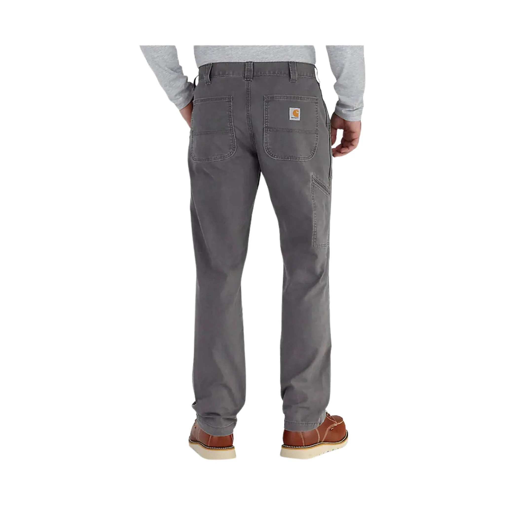 Carhartt Men's Rugged Flex® Rigby Relaxed Fit Pant - Gravel - Image 4
