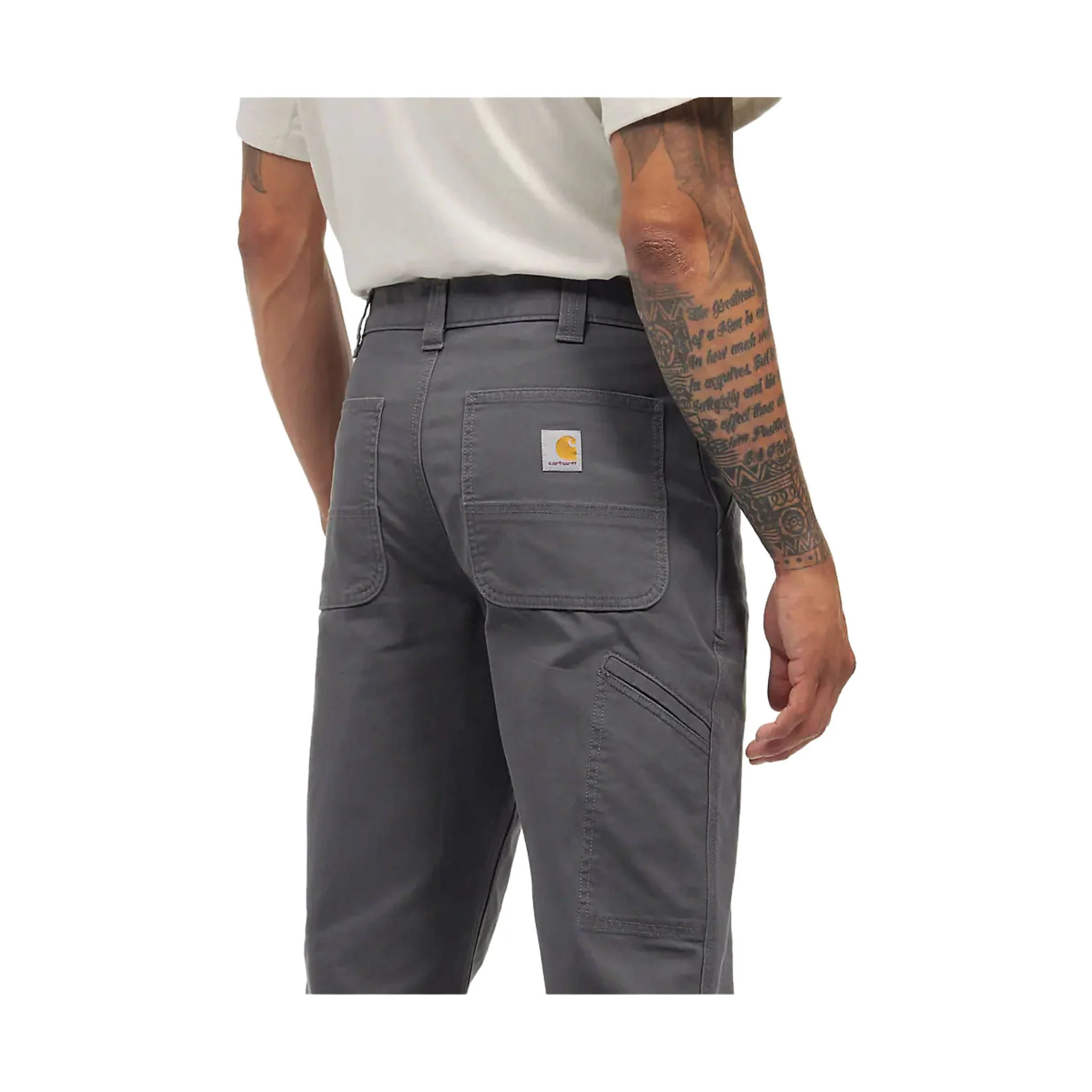 Carhartt Men's Rugged Flex® Rigby Relaxed Fit Pant - Gravel - Image 5